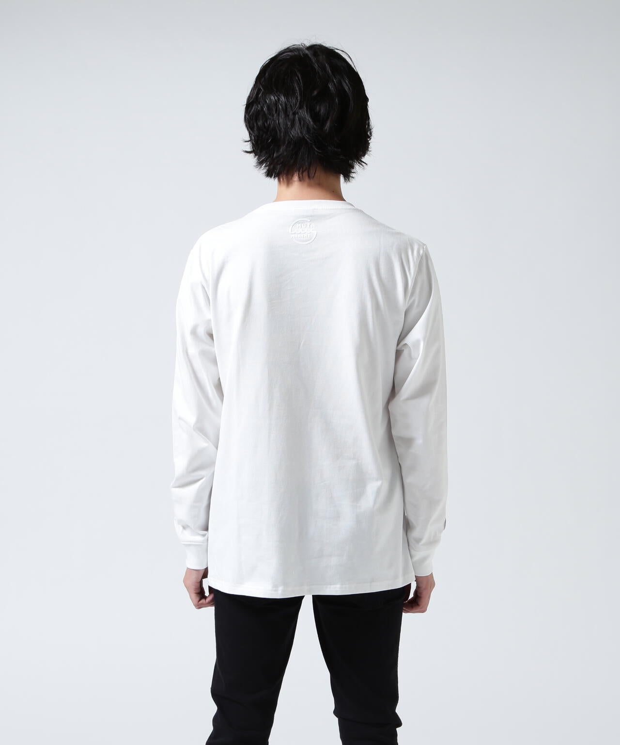 muta MARINE/ムータ マリン/別注 Three America Heart LS TEE