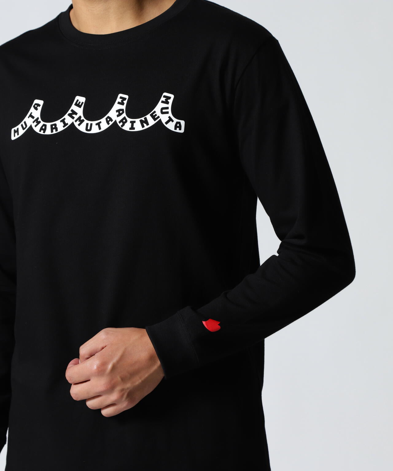 muta MARINE/ムータ マリン/別注Wave muta MARINE LS Tee