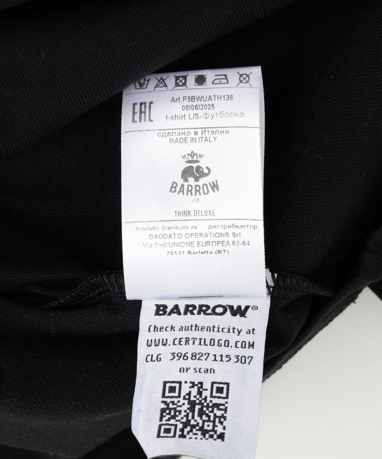 Barrowバロー/JAPAN LIMITED LONG T-SHIRT