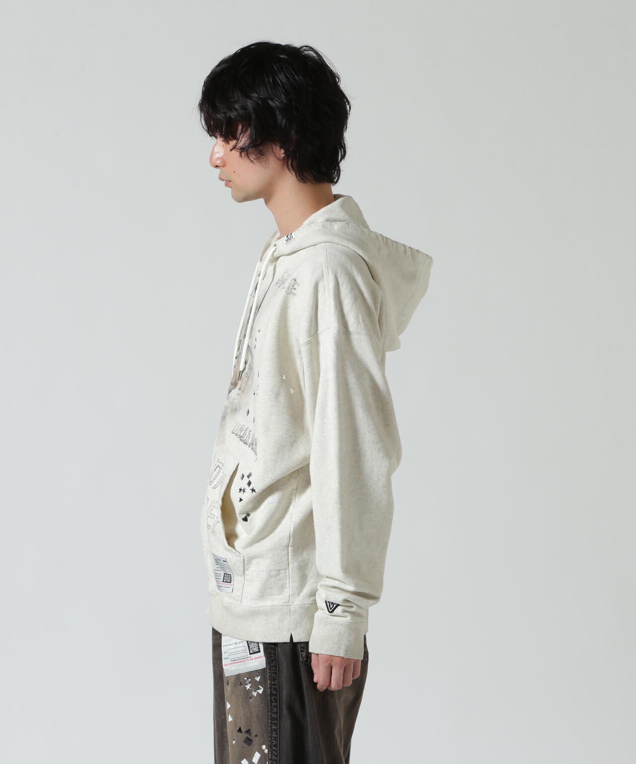 Maison MIHARAYASUHIRO/メゾン ミハラヤスヒロ/EMBELLISHED DISTRESSED PARKA