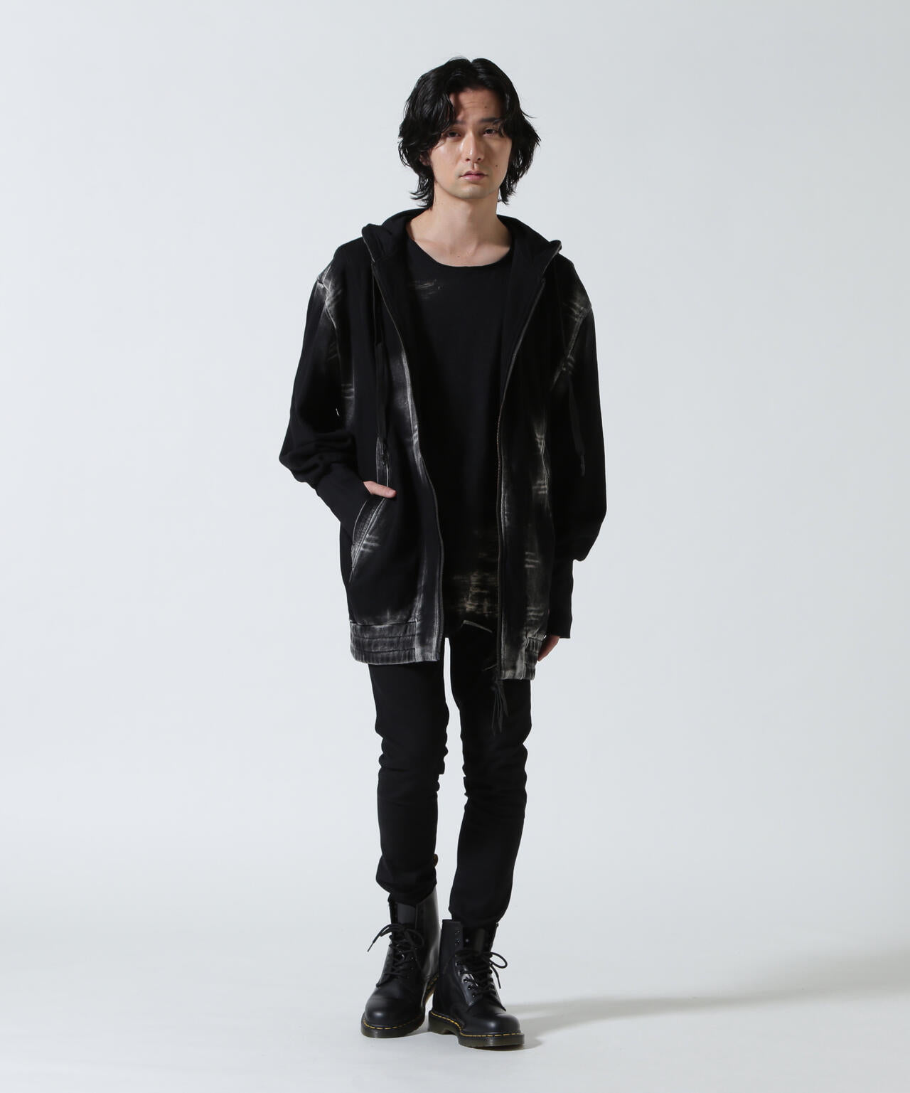 KMRii/ケムリ/別注Cordoba Long Parka 02