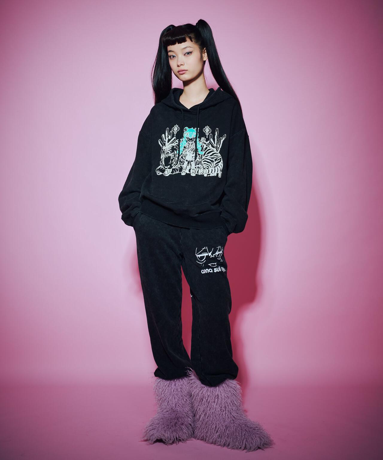 ANNA SUI NYC/アナ スイ エヌワイシー/『×寺田てら』TERAスウェットフーディー