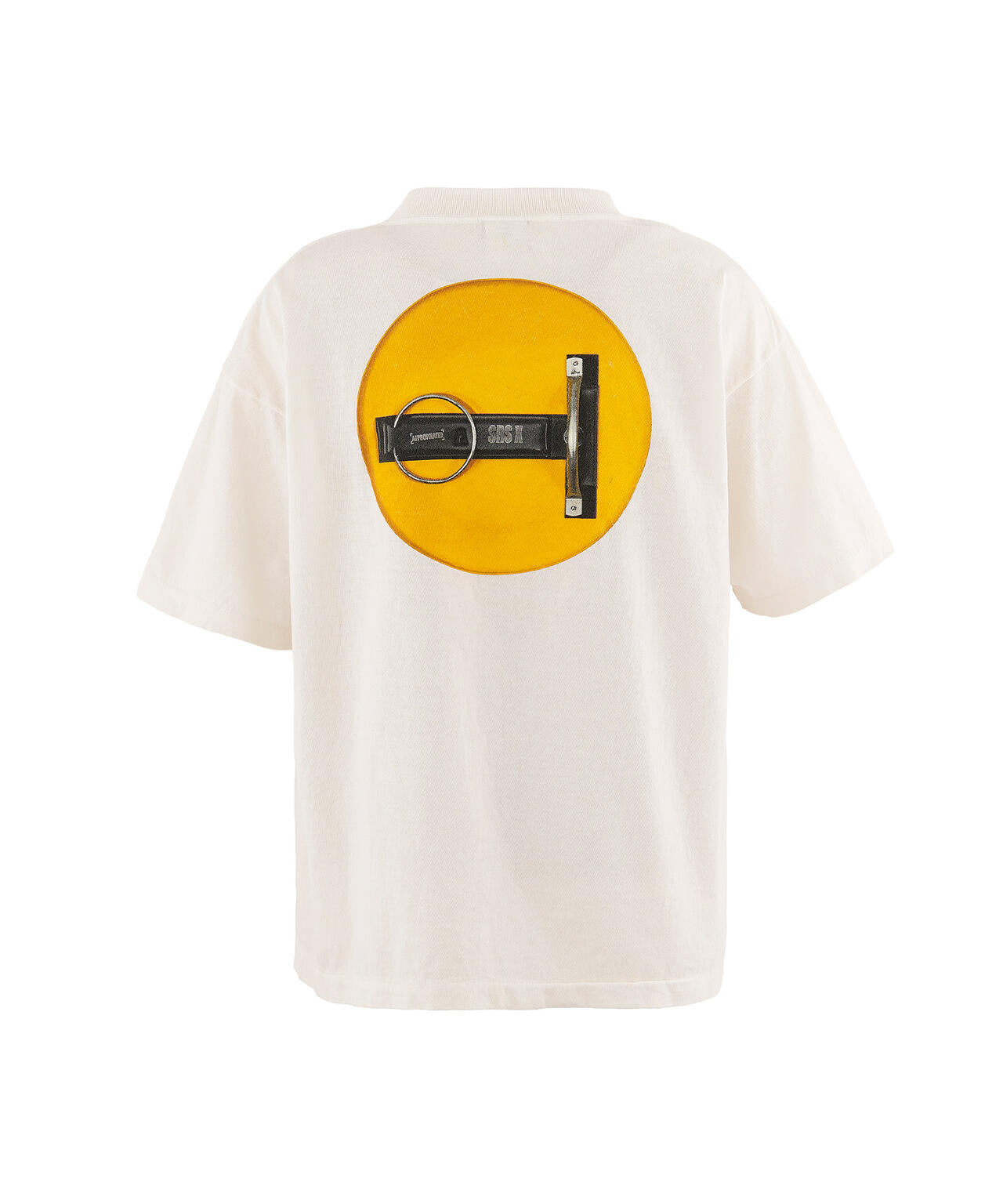 SAINT MICHAEL/セントマイケル/KLF_SS TEE  SMILE WHITE