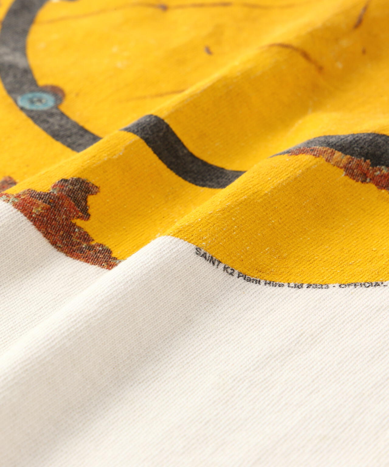 SAINT MICHAEL/セントマイケル/KLF_SS TEE  SMILE WHITE