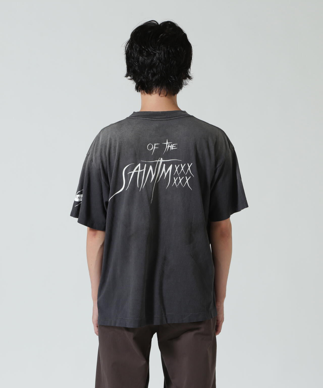 SAINT MICHAEL/セントマイケル/HP_SS TEE/SORCERER'S STONE/BLACK