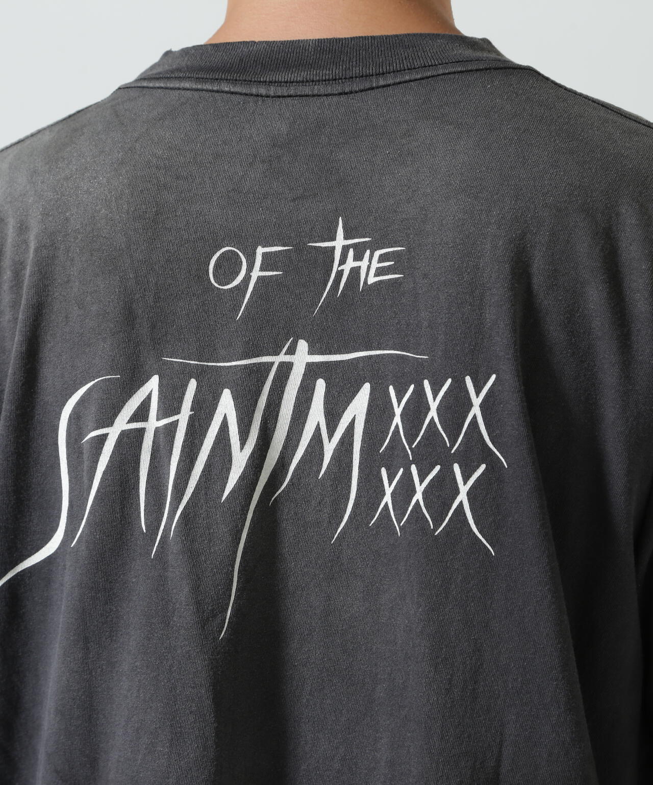 SAINT MICHAEL/セントマイケル/HP_SS TEE/SORCERER'S STONE/BLACK