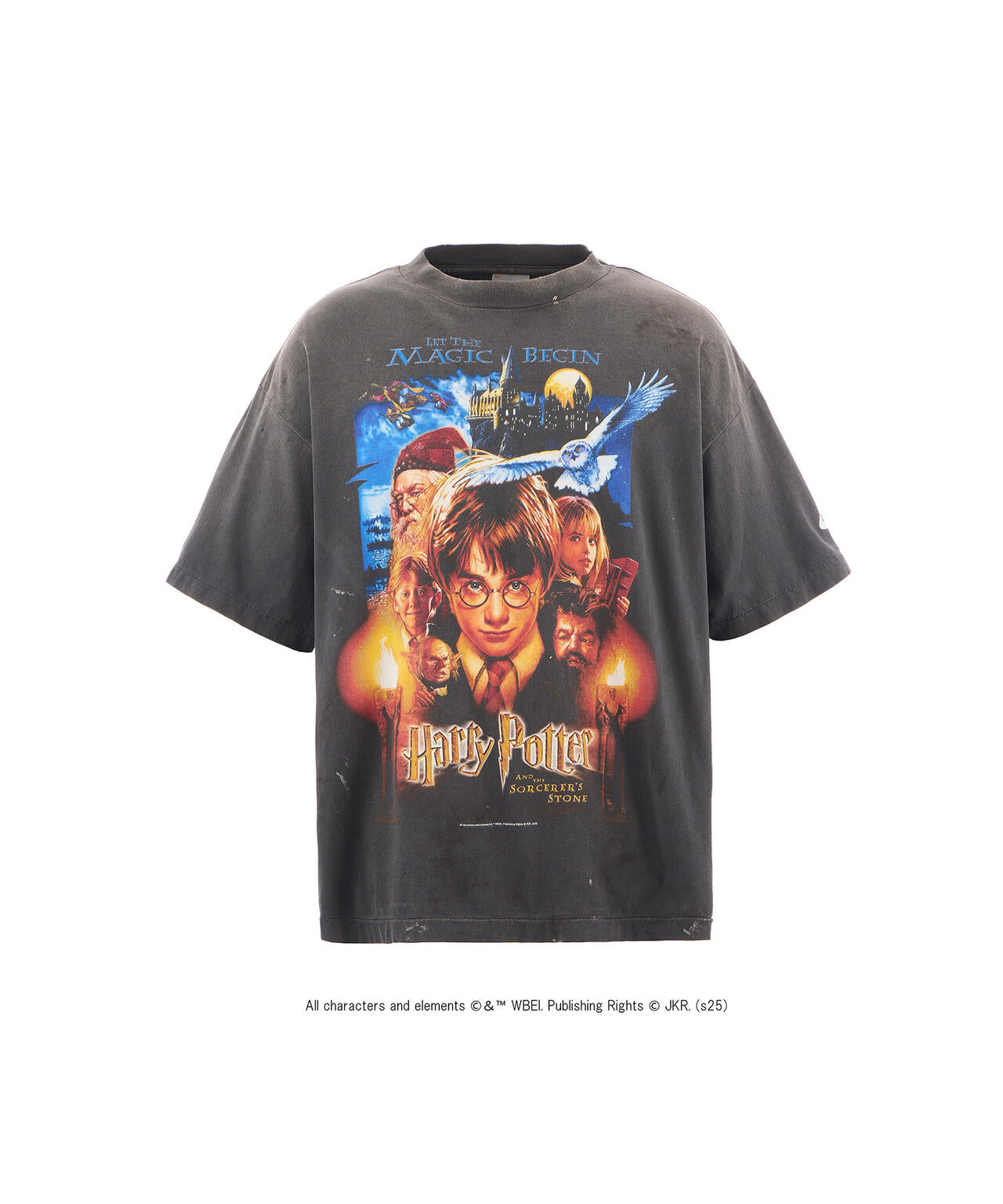 SAINT MICHAEL/セントマイケル/HP_SS TEE/SORCERER'S STONE/BLACK