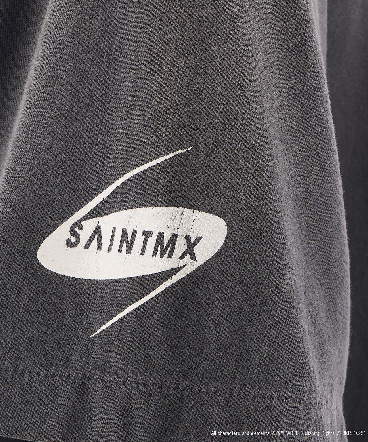 SAINT MICHAEL/セントマイケル/HP_SS TEE/PHILSPHR'S STONE/BLACK