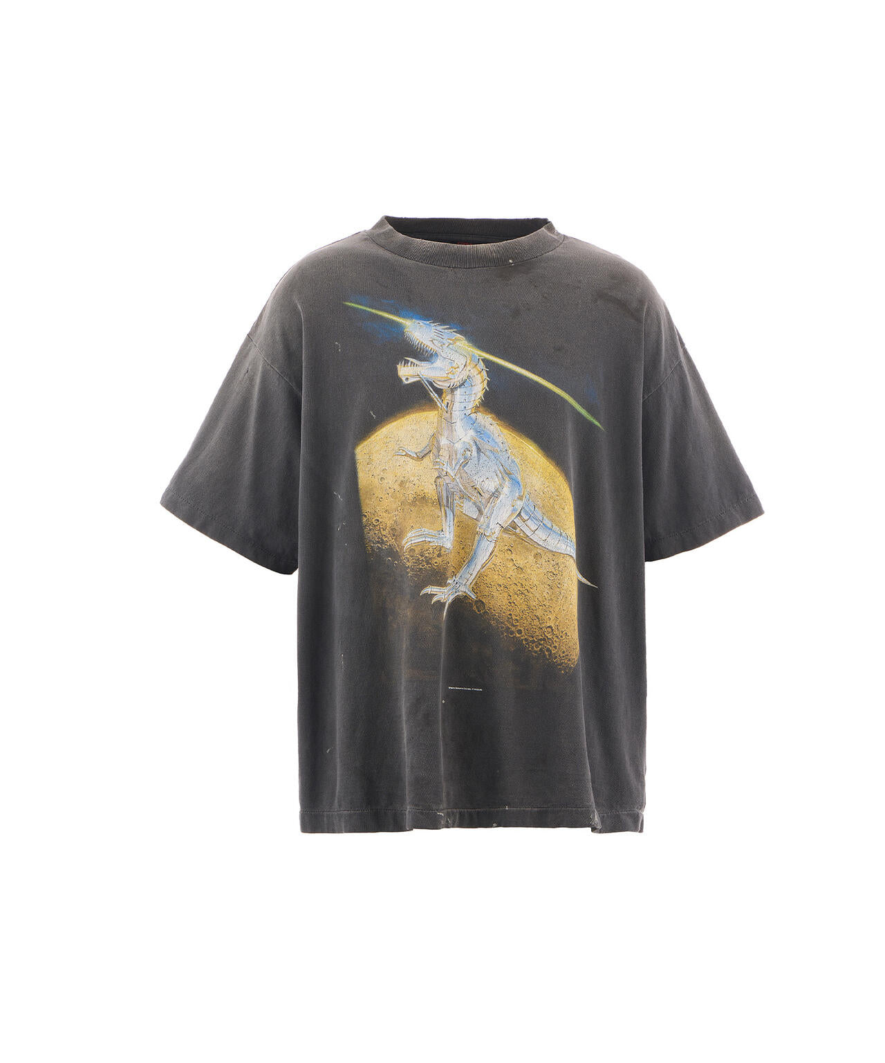 SAINT MICHAEL/セントマイケル/SRYM_SS TEE/T-REX/BLACK
