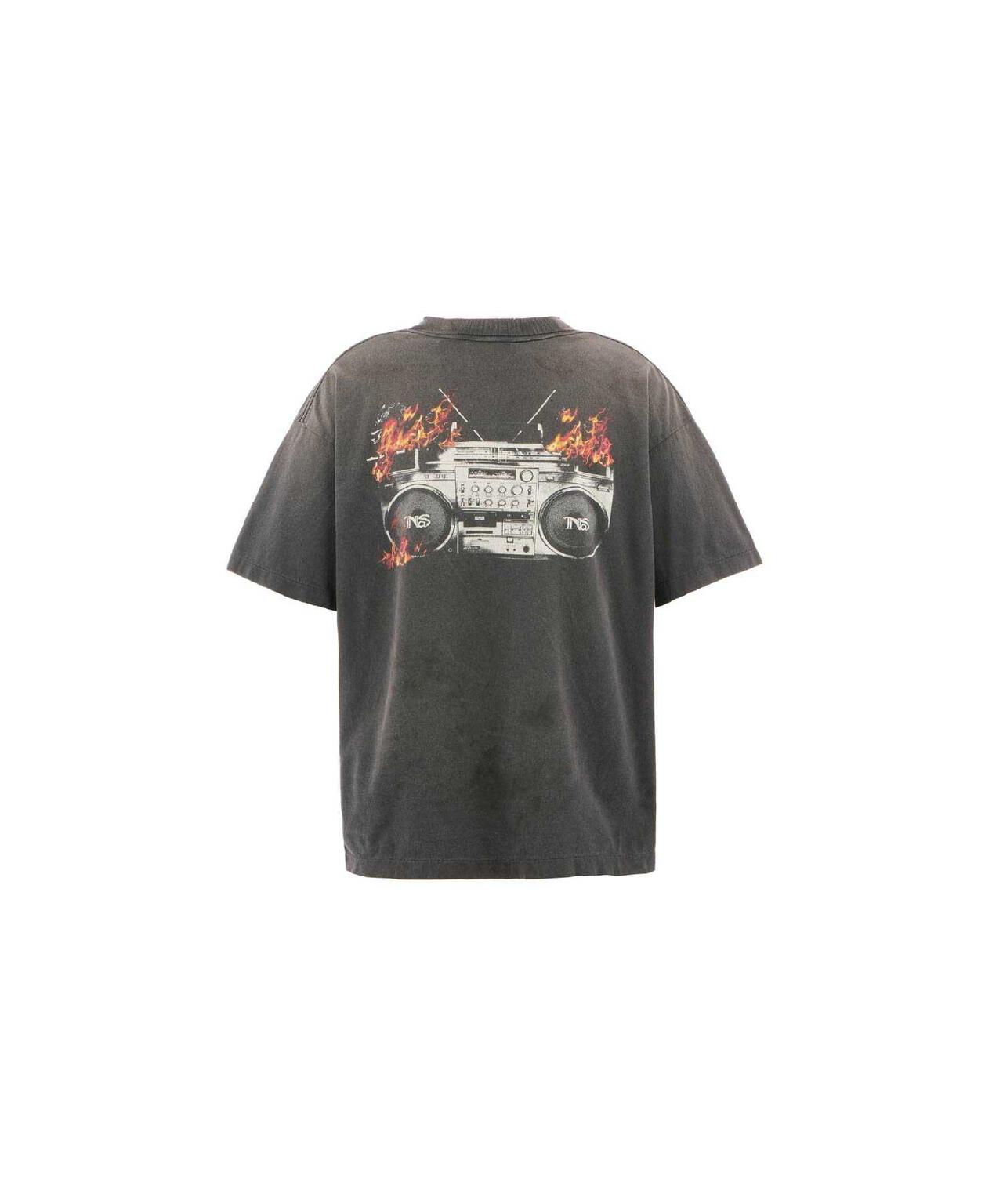 SAINT MICHAEL/セントマイケル/NAS_SS TEE/BLACK