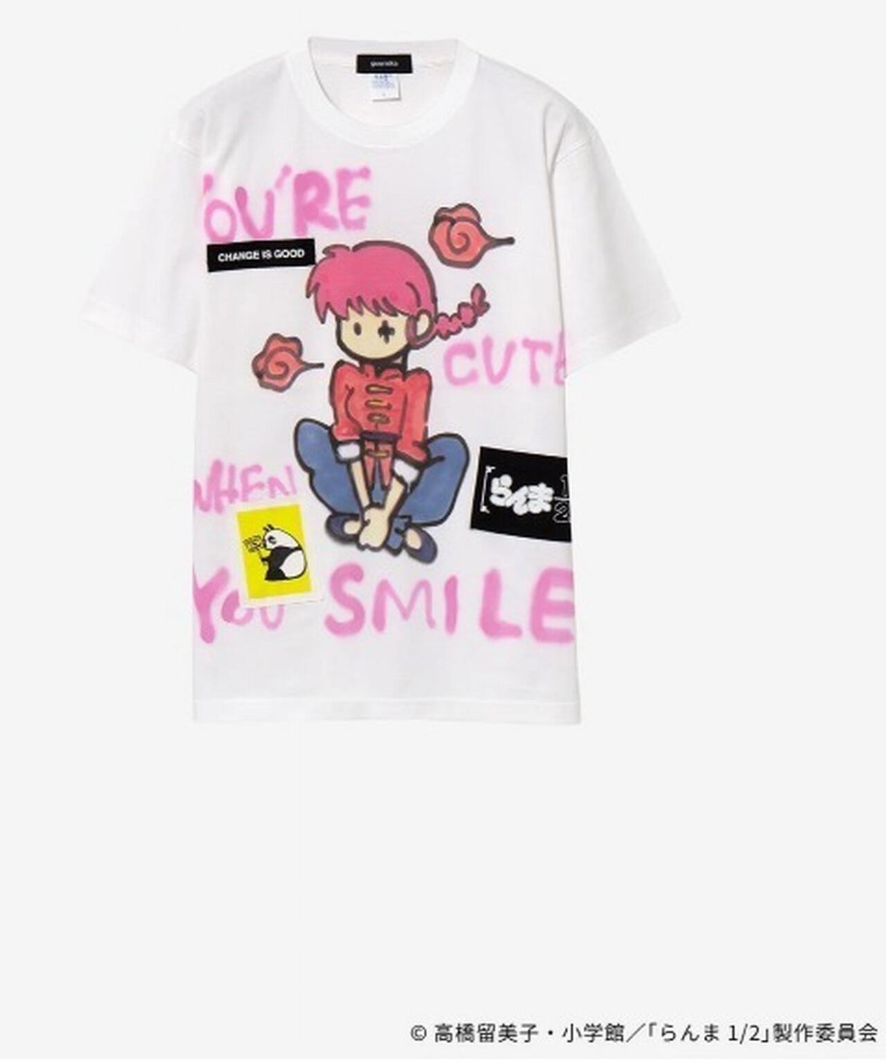 Guernika/ゲルニカ/らんま1/2 Paint T-shirt / らんま