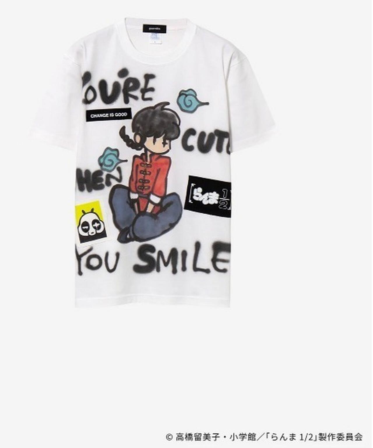 Guernika/ゲルニカ/らんま1/2 Paint T-shirt / 早乙女乱馬