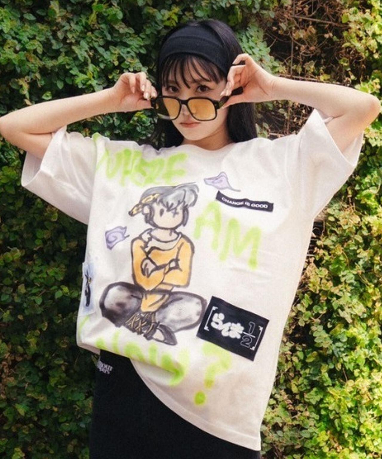 Guernika/ゲルニカ/らんま1/2 Paint T-shirt / 響 良牙