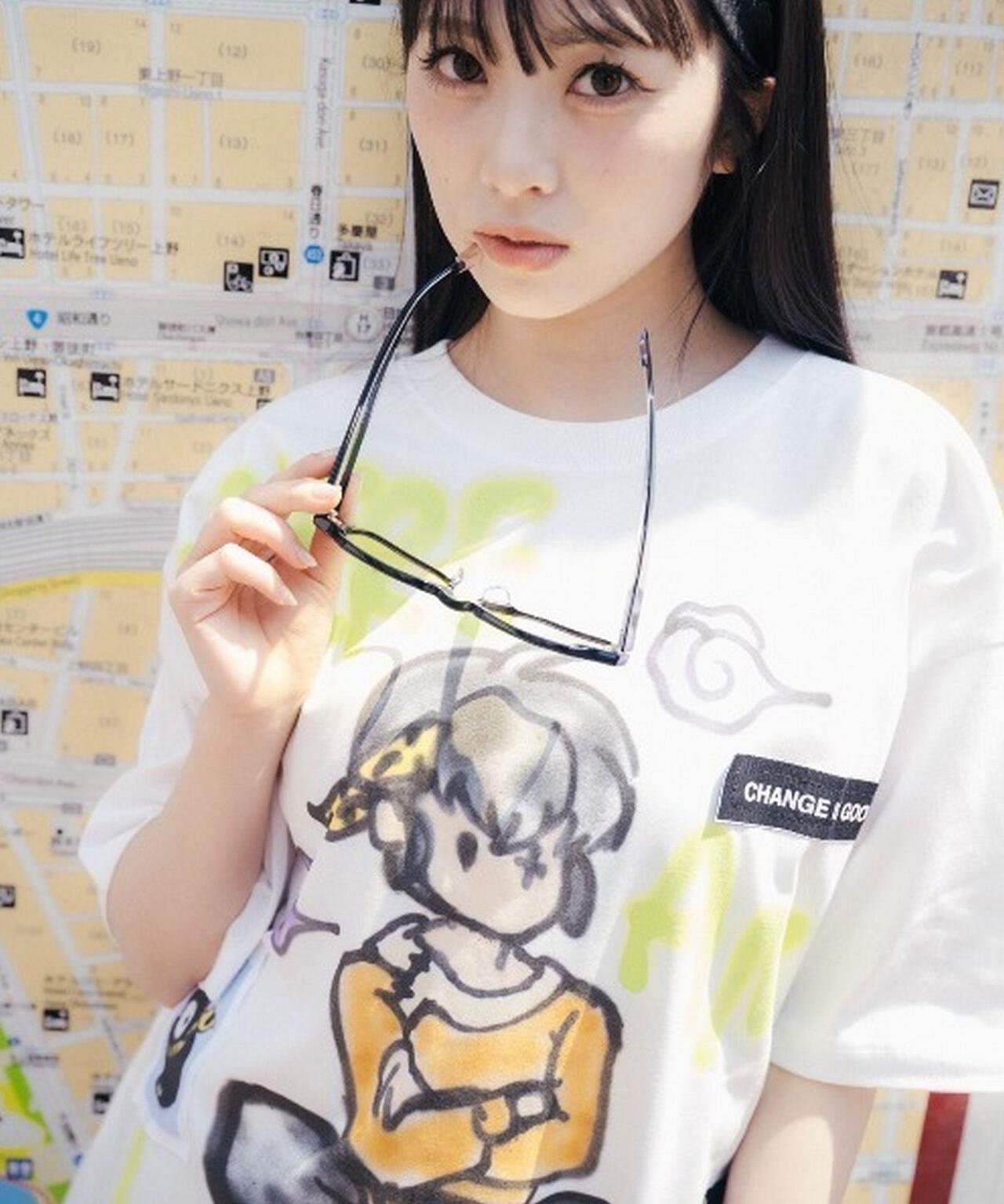 Guernika/ゲルニカ/らんま1/2 Paint T-shirt / 響 良牙