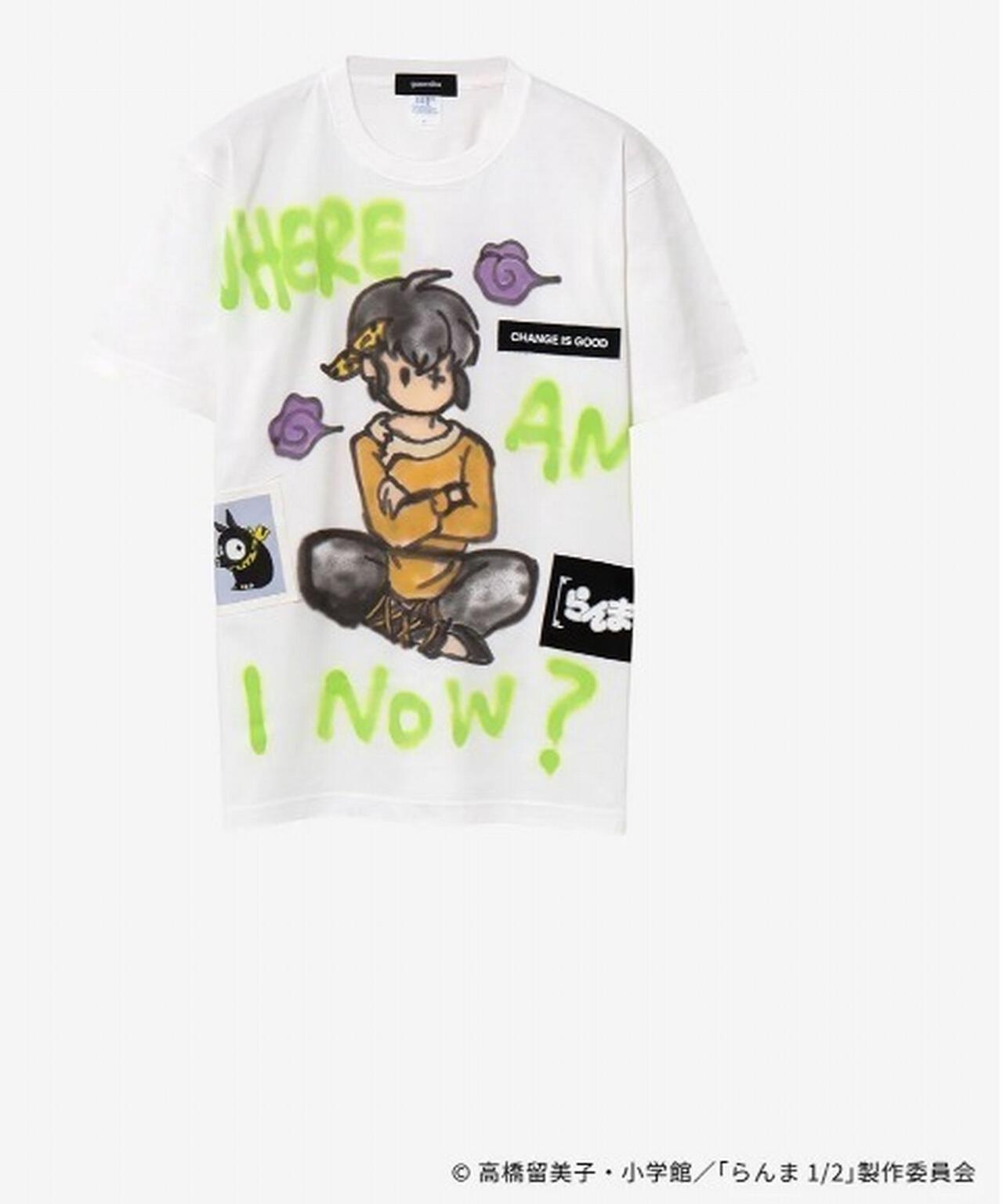 Guernika/ゲルニカ/らんま1/2 Paint T-shirt / 響 良牙