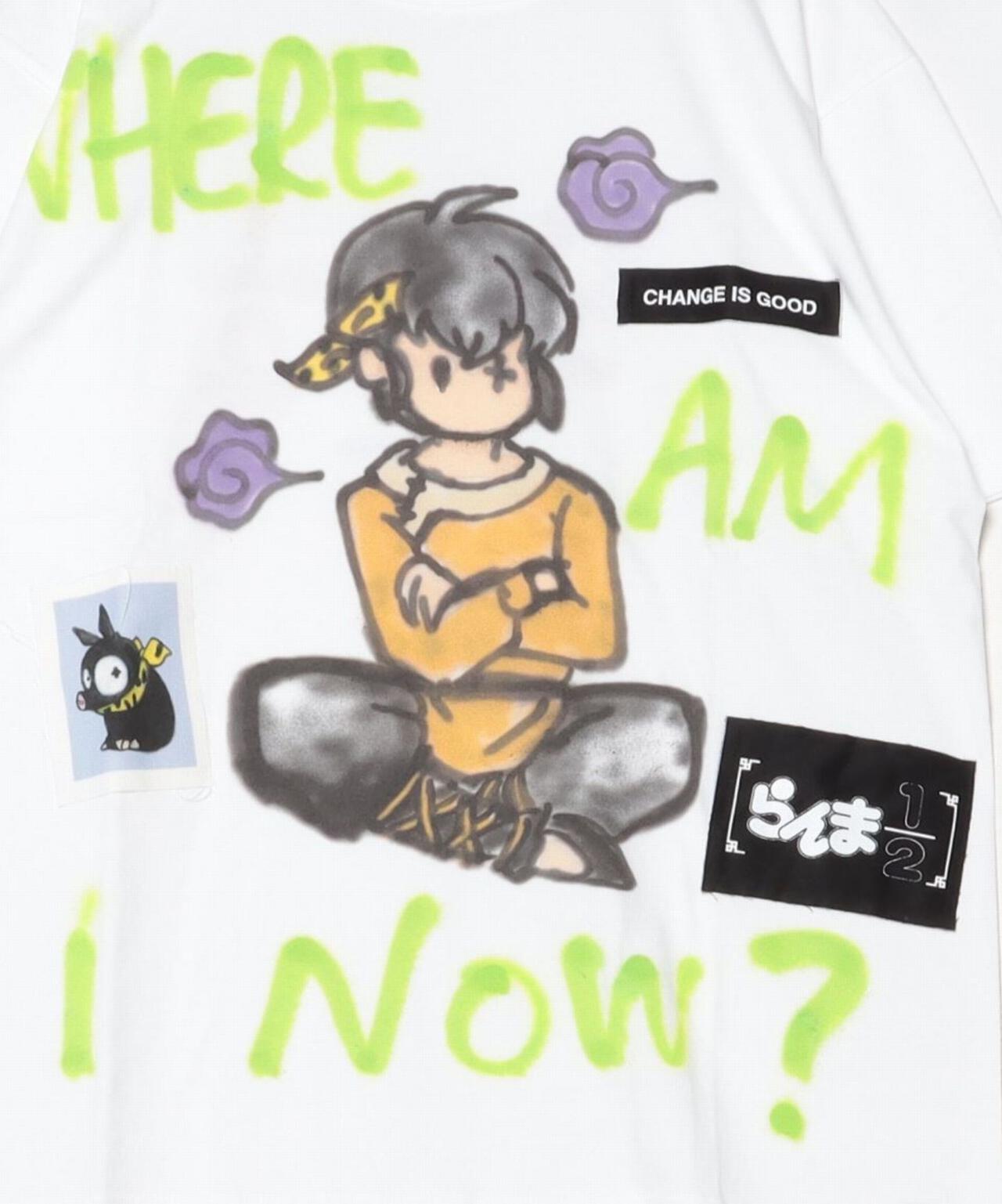 Guernika/ゲルニカ/らんま1/2 Paint T-shirt / 響 良牙