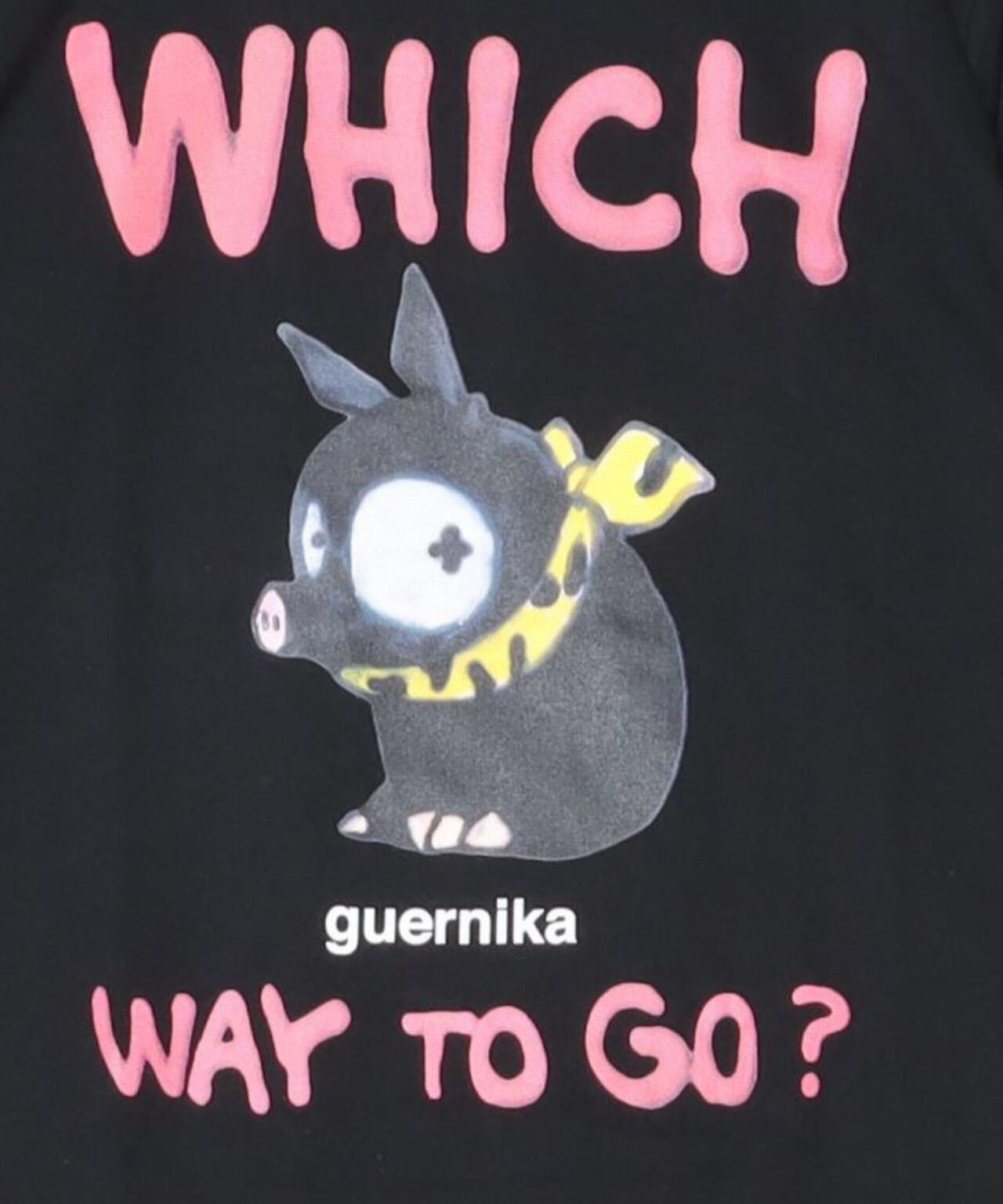 Guernika/ゲルニカ/らんま1/2 Print T shirt / Pちゃん