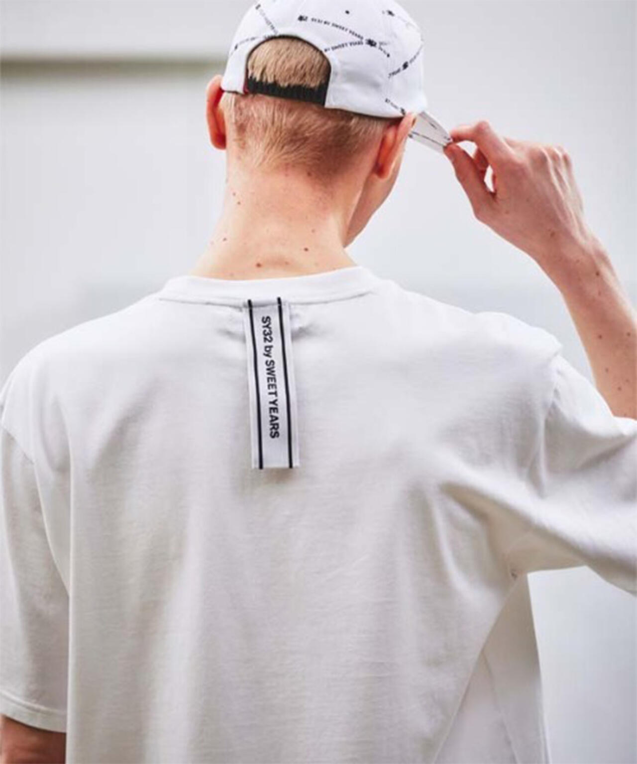 SY32 by SWEET YEARS/エスワイサーティトゥ バイ スィートイヤーズ/BASIC LOGO TAPE TEE