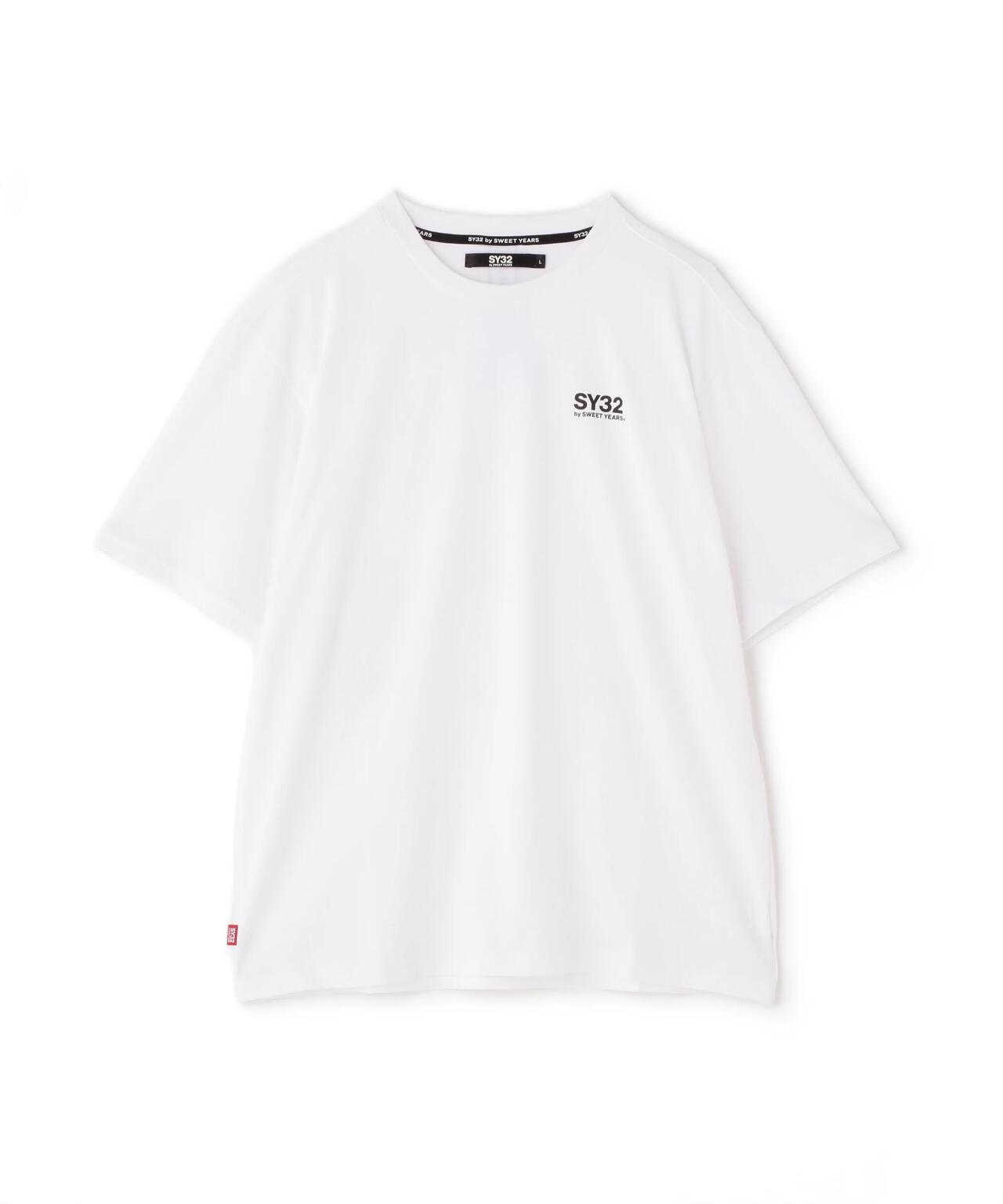 SY32 by SWEET YEARS/エスワイサーティトゥ バイ スィートイヤーズ/BASIC LOGO TAPE TEE