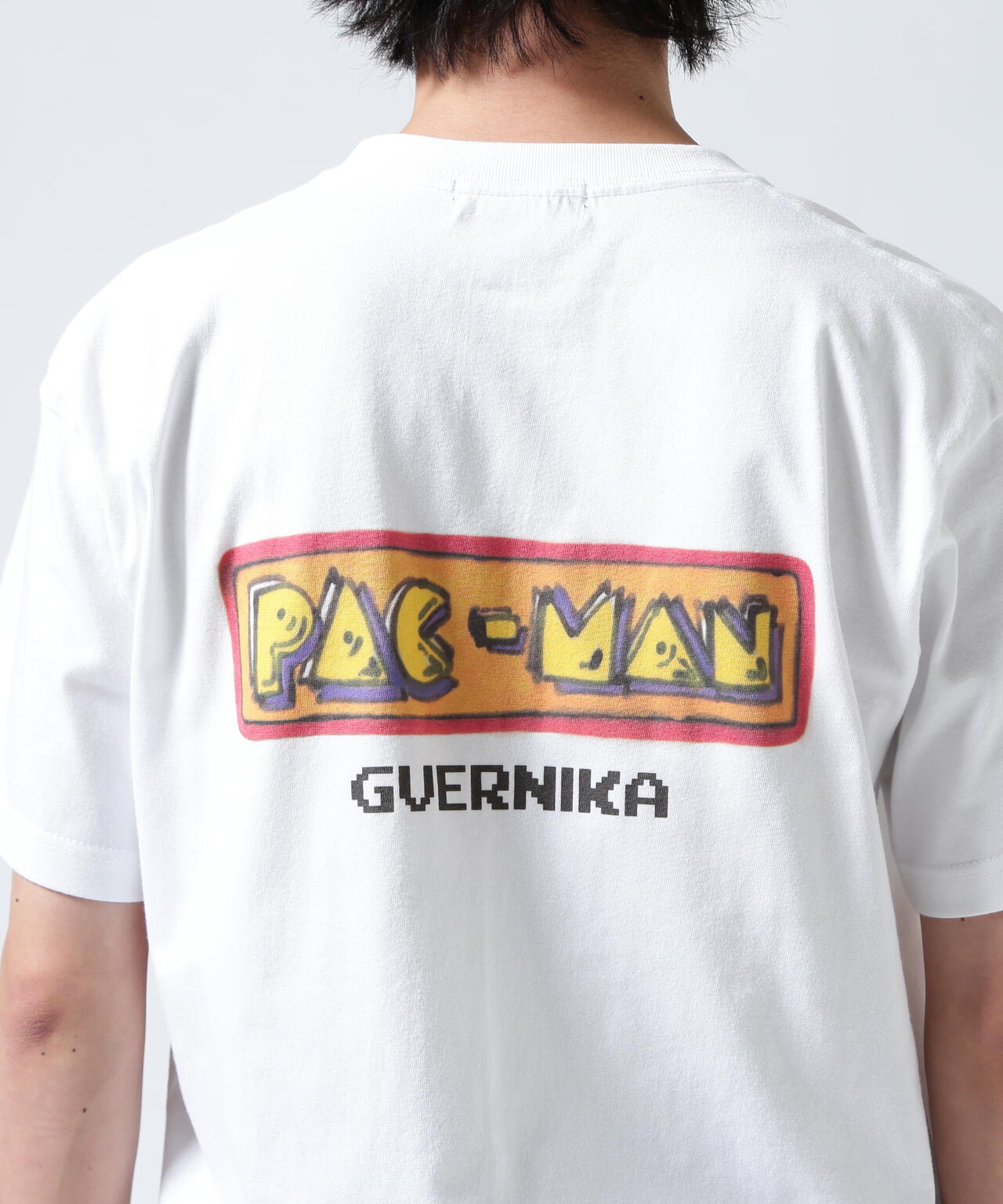 guernika×パックマン/PAC-MAN PRINT T-SHIRT/LIVE-PAINT