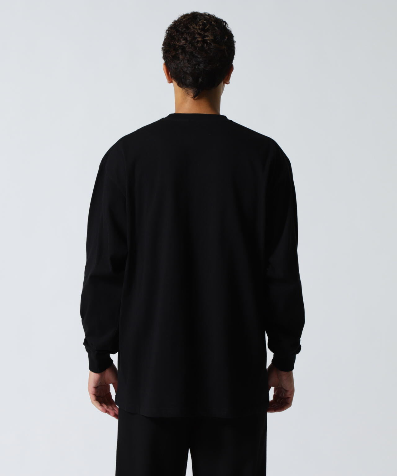Ground Y×NEW ERA /LOGO OVERSIZED PERFORMANCE LS TEE