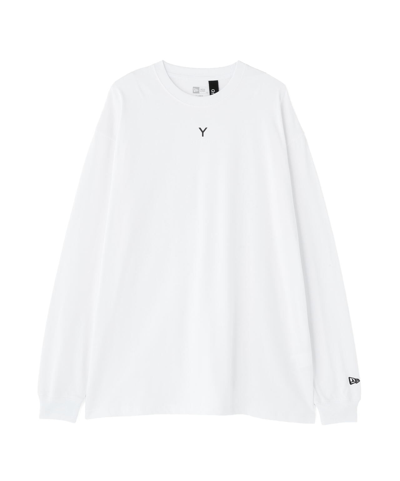Ground Y×NEW ERA /LOGO OVERSIZED PERFORMANCE LS TEE