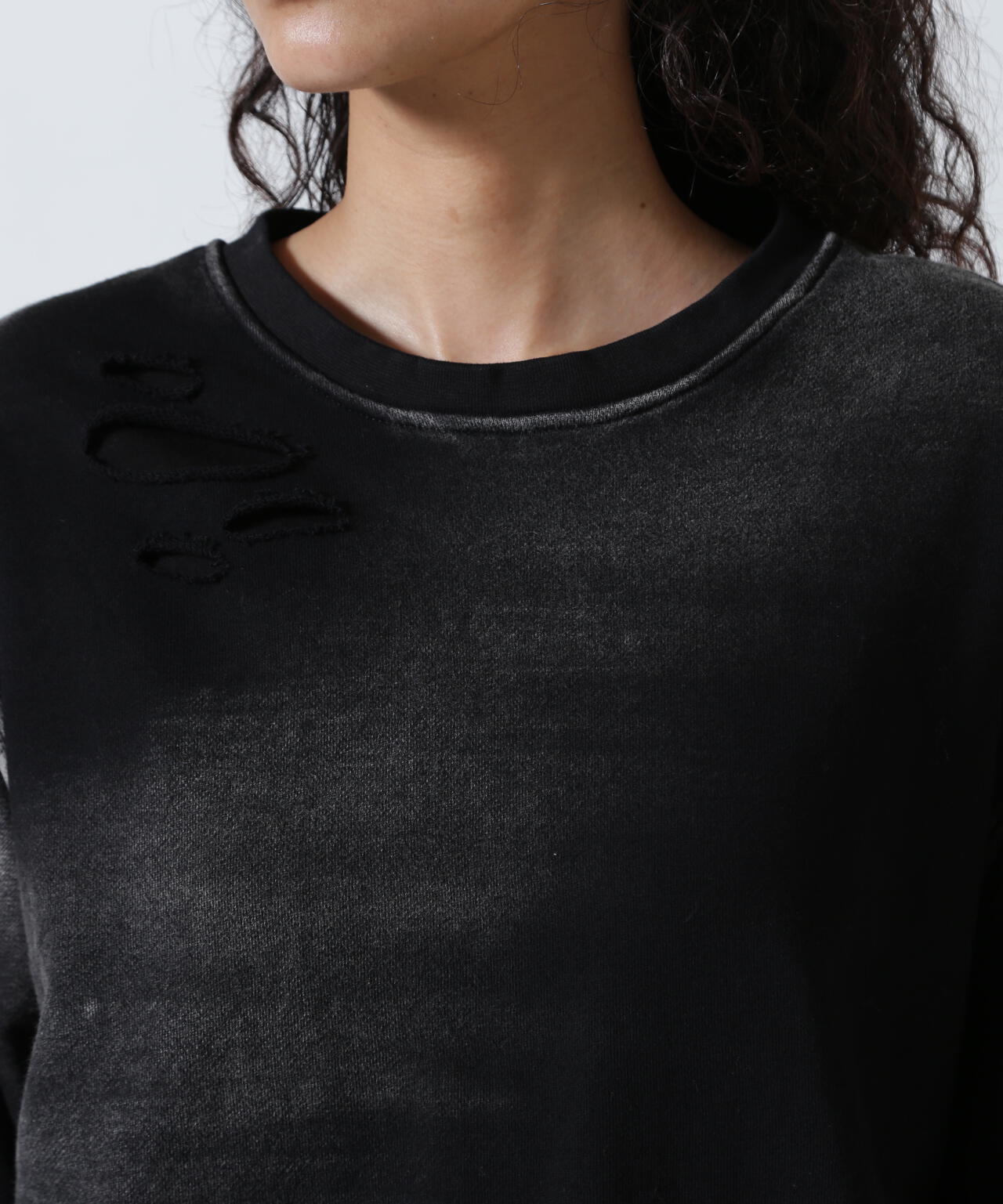 KMRii/ケムリ/Serpent Cross Pullover