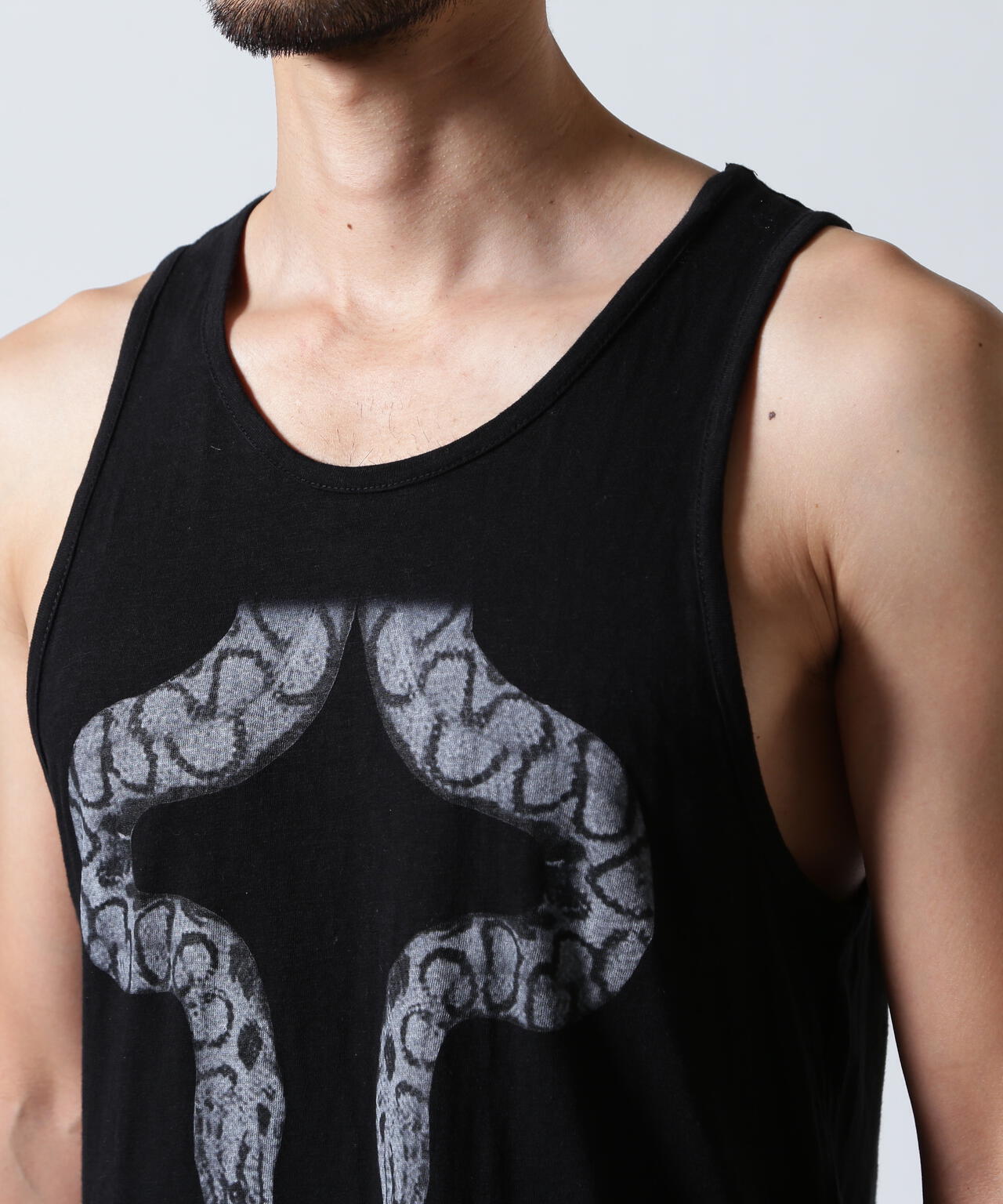 SHARE SPIRIT/シェアースピリット/SNAKE HAND TANKTOP