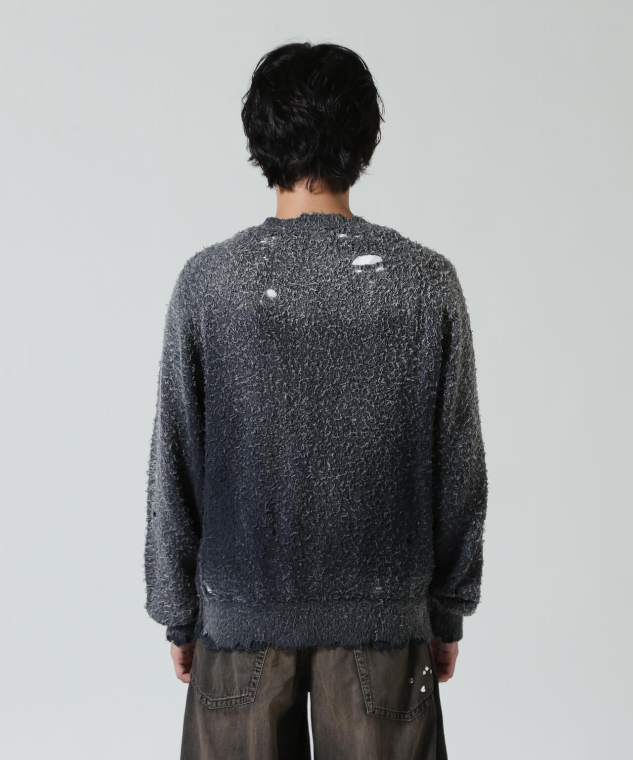 Maison MIHARAYASUHIRO/メゾン ミハラヤスヒロ/SUN FADED KNIT PULLOVER