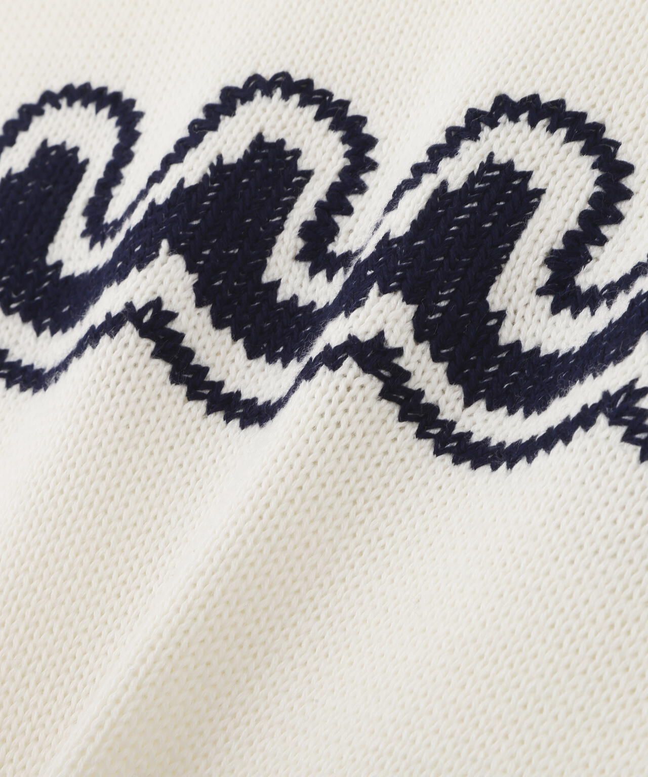 muta MARINE/ムータ マリン/別注 WAVE CREW KNIT