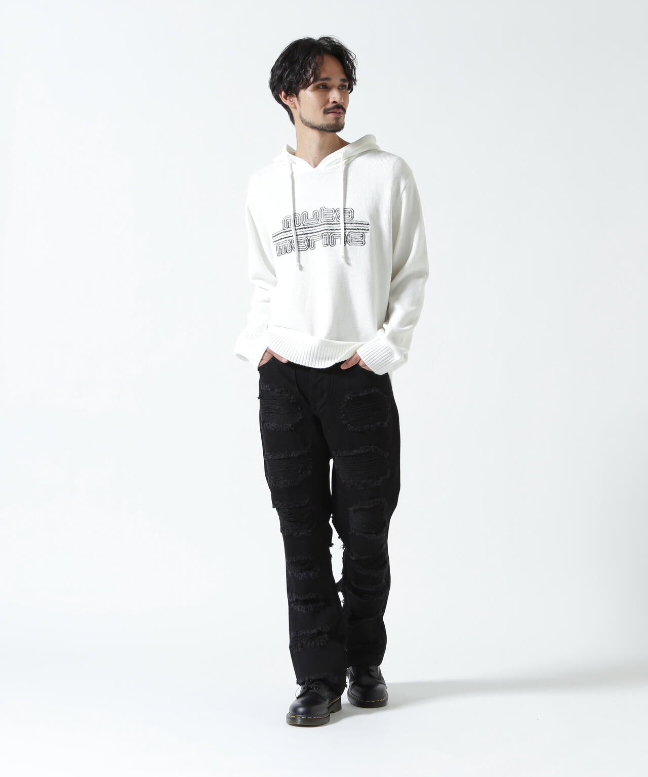muta MARINE/ムータ マリン/別注 MUTA MARINE KNIT PARKA