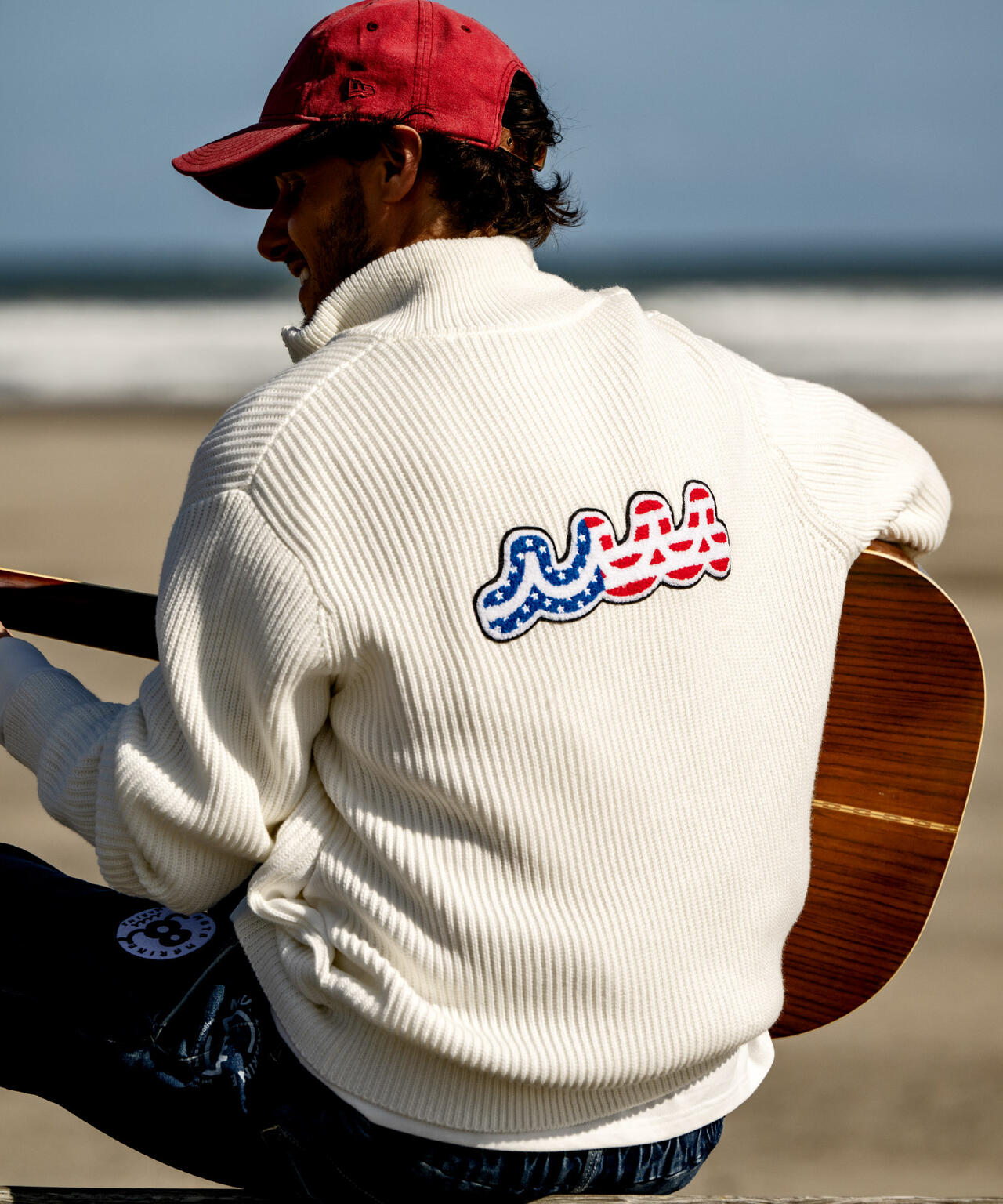 muta MARINE/ムータ マリン/別注 Drivers KNIT