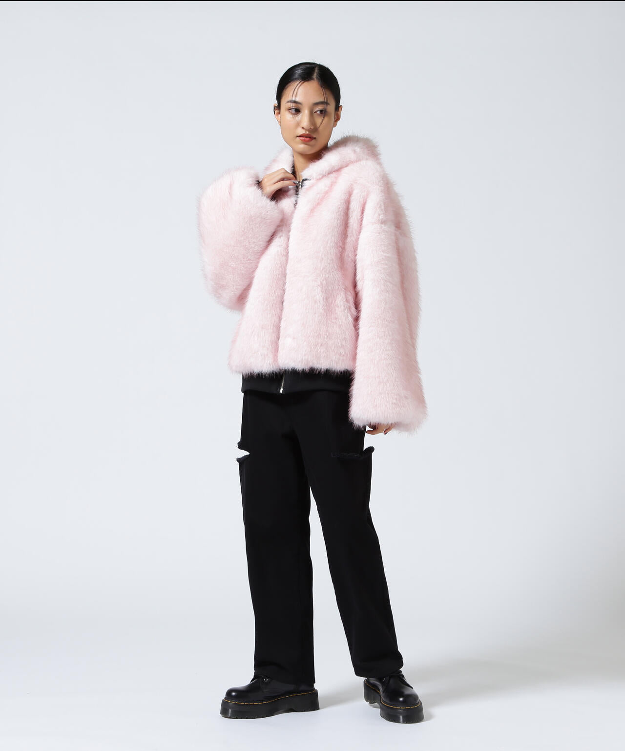 MITSUKI/ミツキ/REVERSIBLE FUR BLOUSON