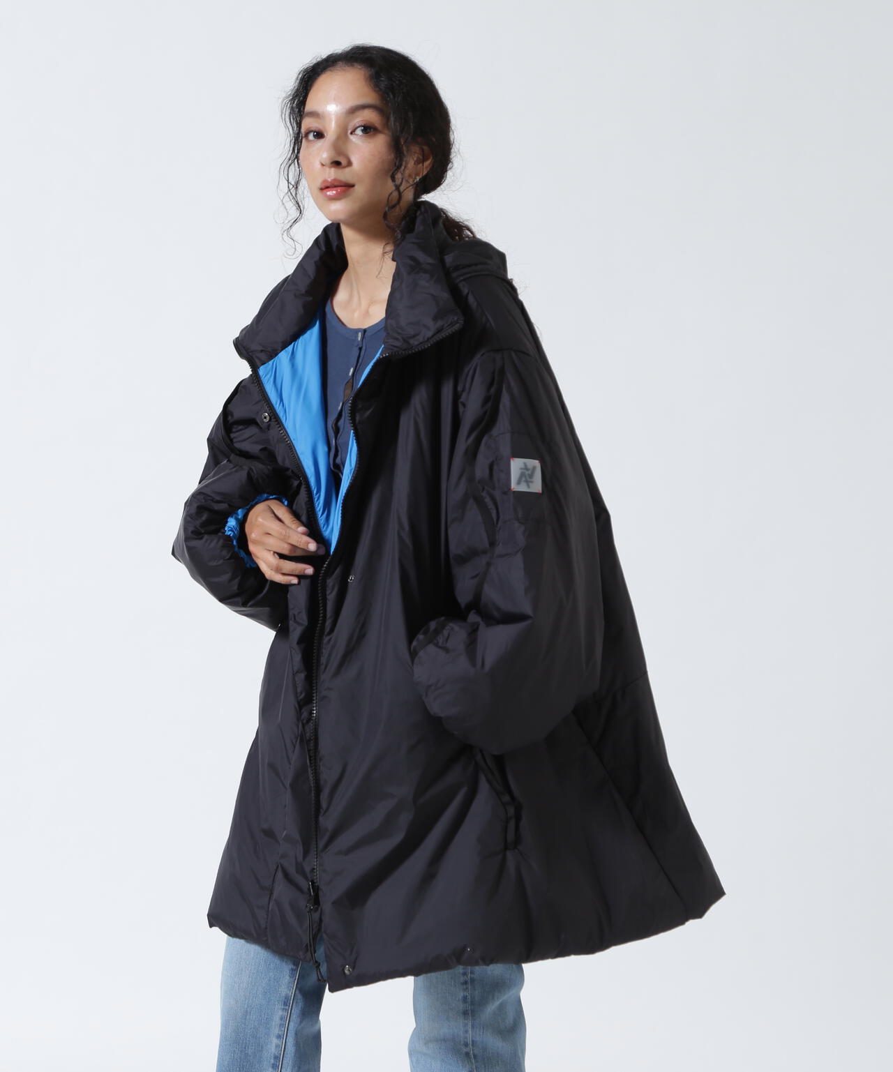 AULA AILA/アウラアイラ/REVERSIBLE MONSTER COAT/リバーシブルモンスターコート