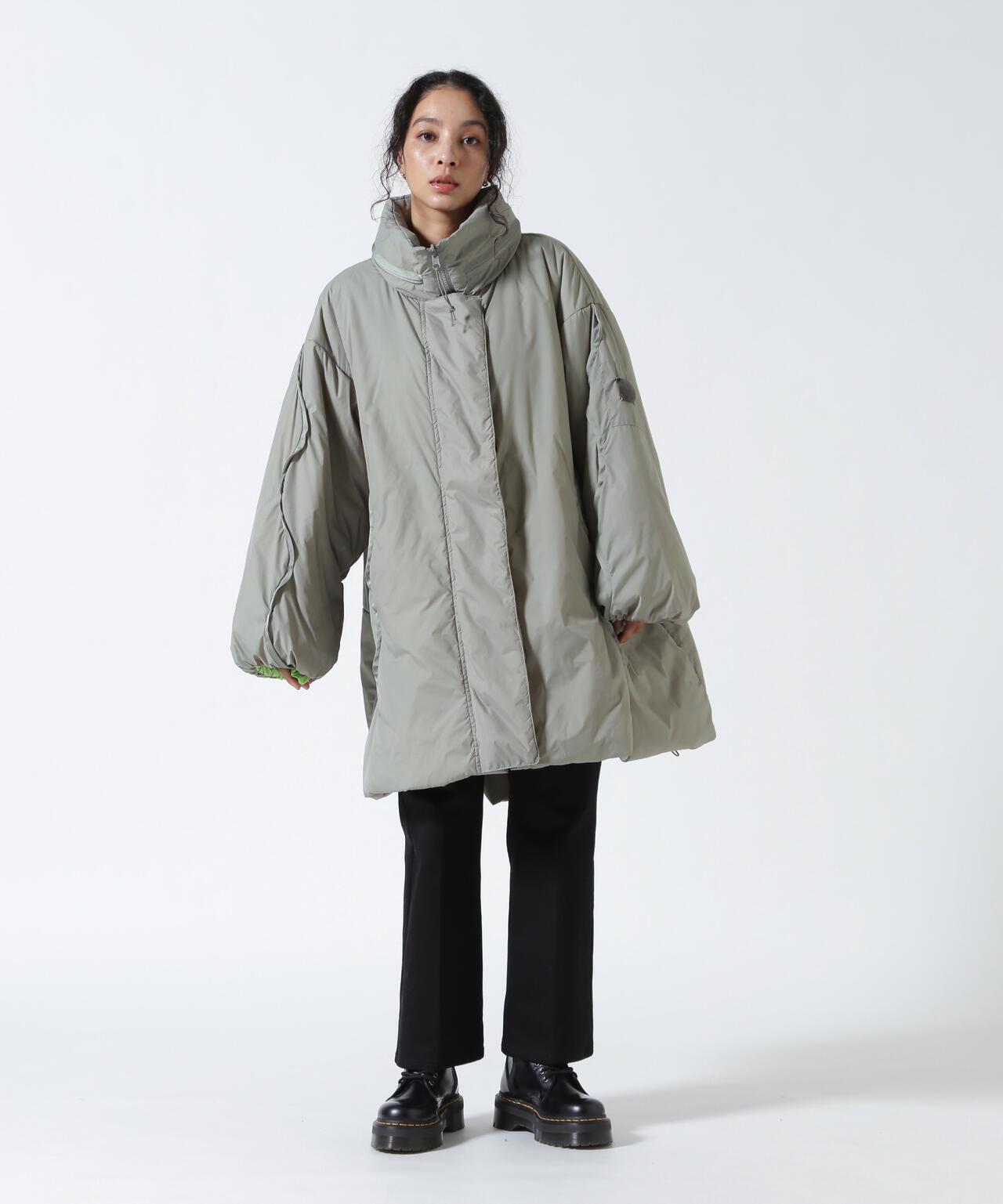 AULA AILA/アウラアイラ/REVERSIBLE MONSTER COAT/リバーシブルモンスターコート
