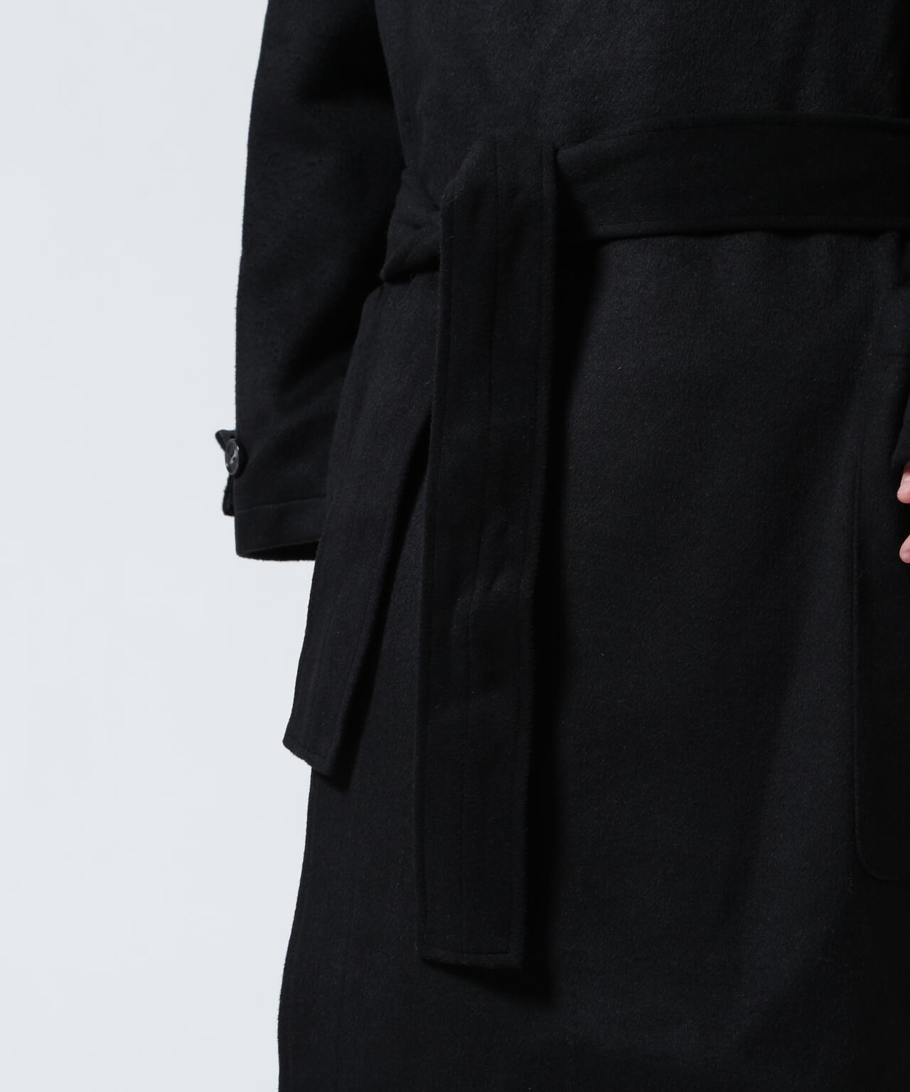 GEN_DAI/ゲンダイ/WOOL WRAP COAT