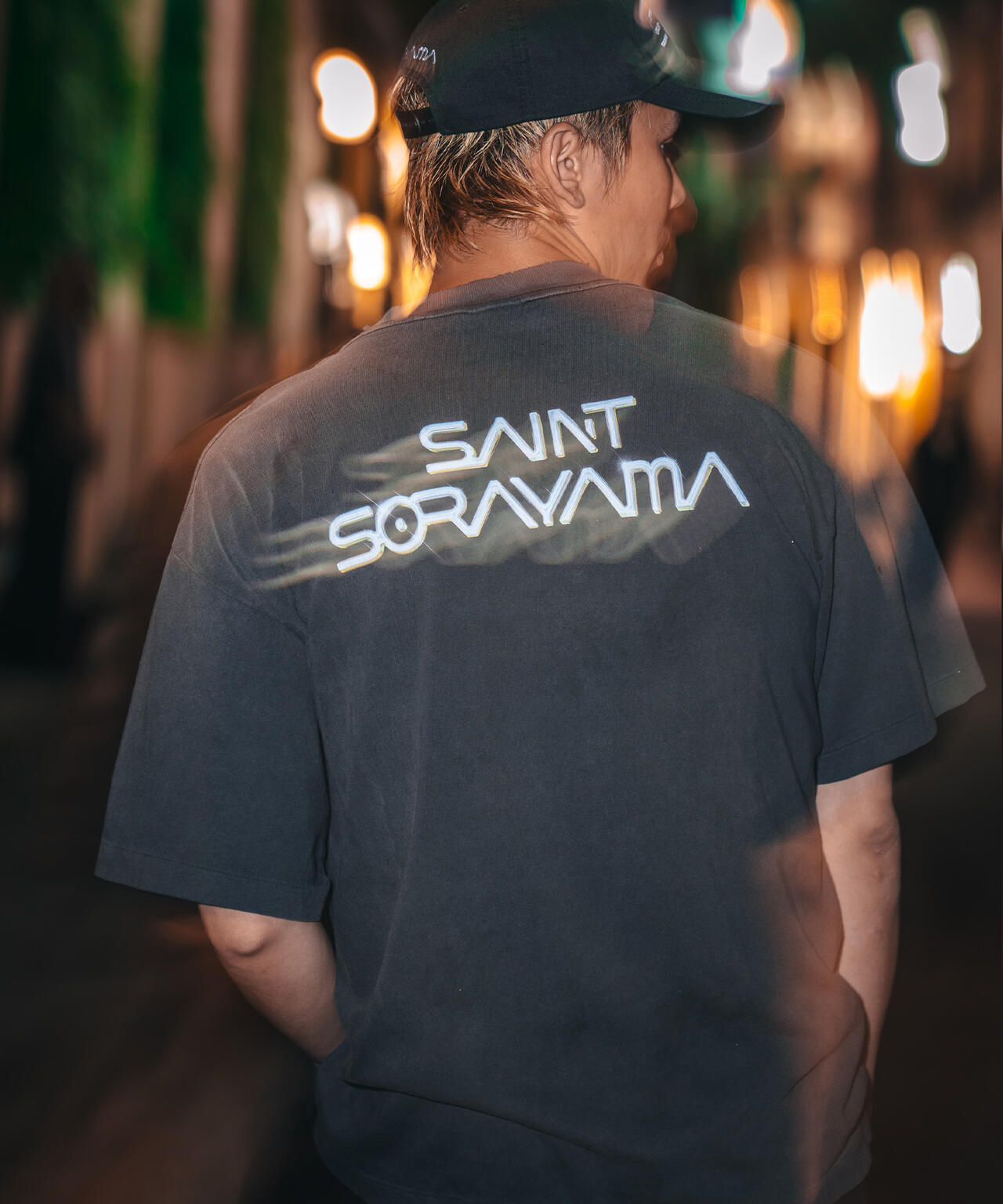 SAINT MICHAEL/セントマイケル/SRYM_CAP/SAINT SORAYAMA/BLACK