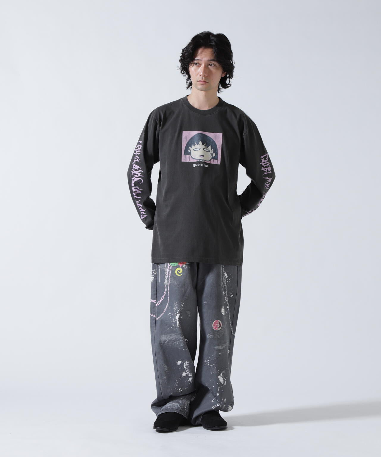 FR(13)NDS/フレンズ/TROMPEL'OEIL DENIM PANTS
