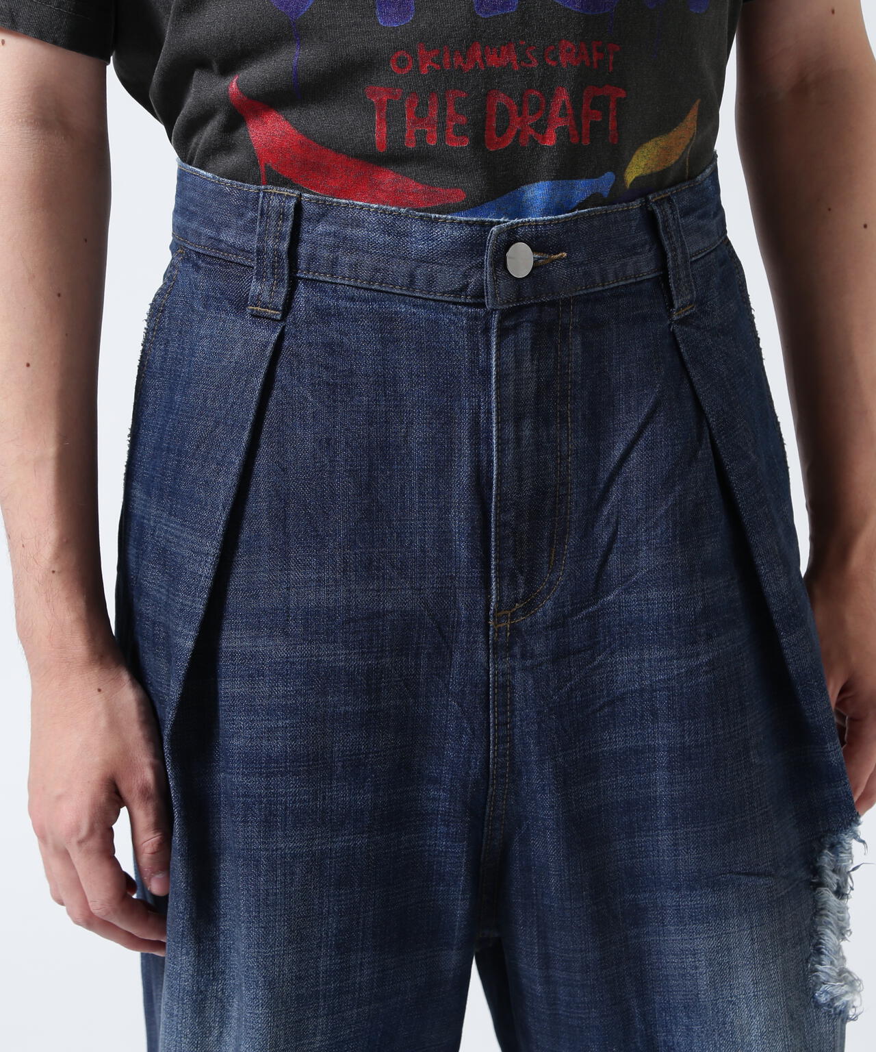 GEN_DAI/ゲンダイ/oiled wash denim