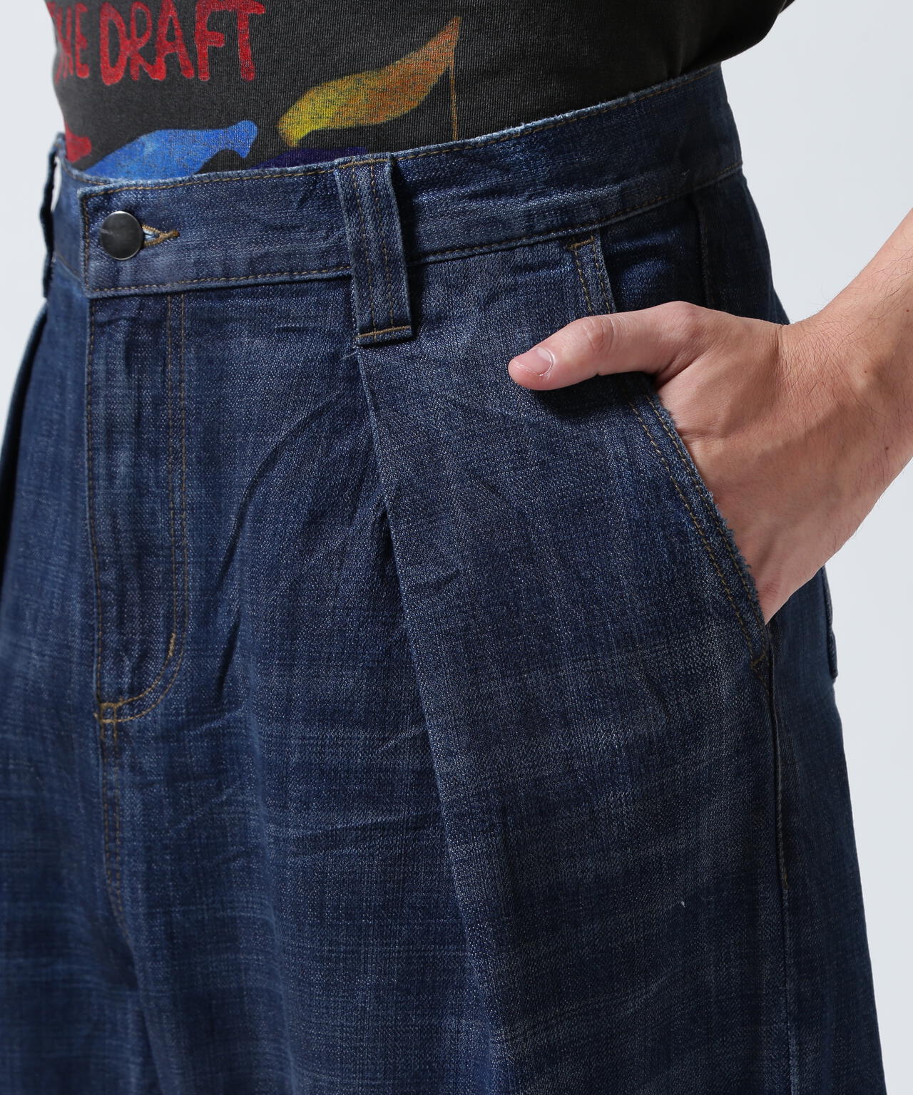 GEN_DAI/ゲンダイ/oiled wash denim