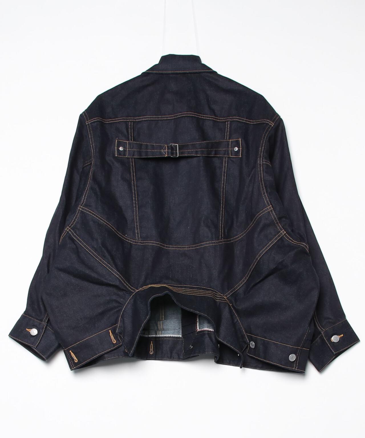 beautiful people/ビューティフルピープル/double-end selvedge denim blouson