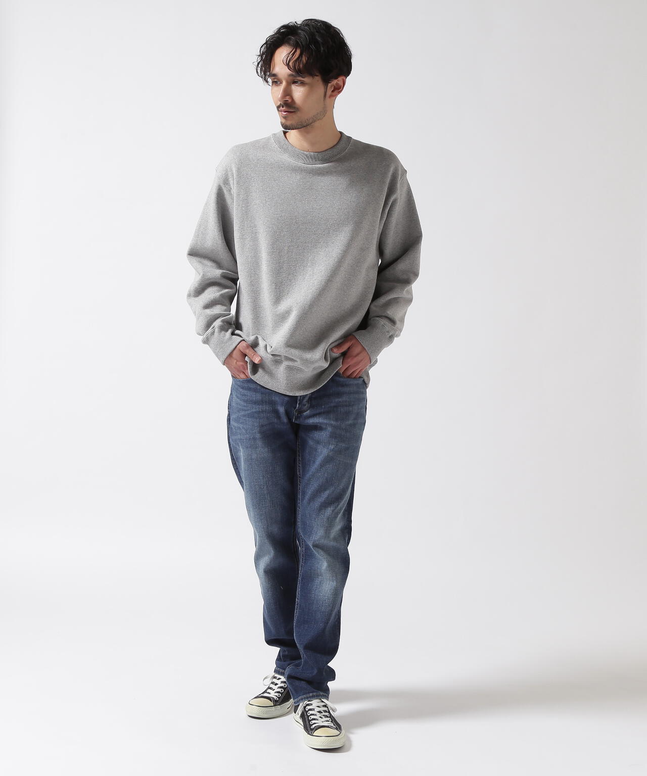 DENHAM/デンハム/PRM LOOP SWEAT