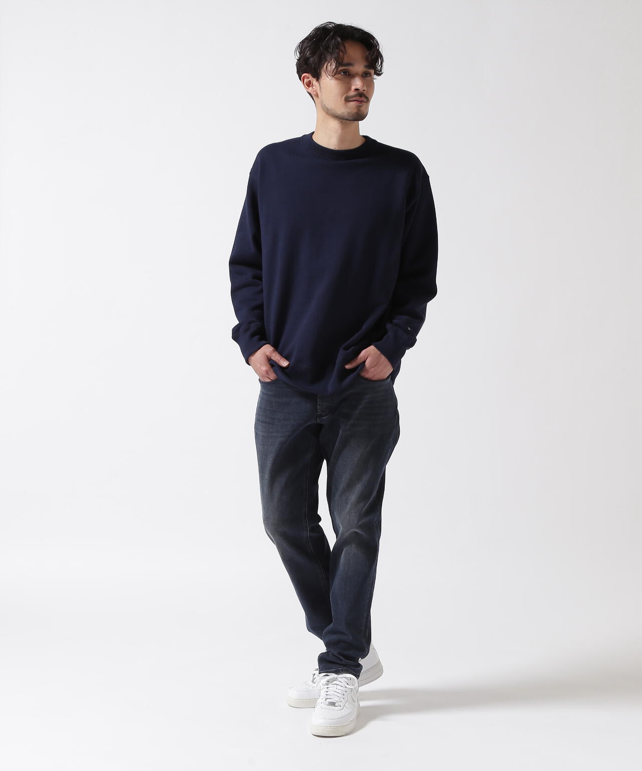 DENHAM/デンハム/PRM LOOP SWEAT