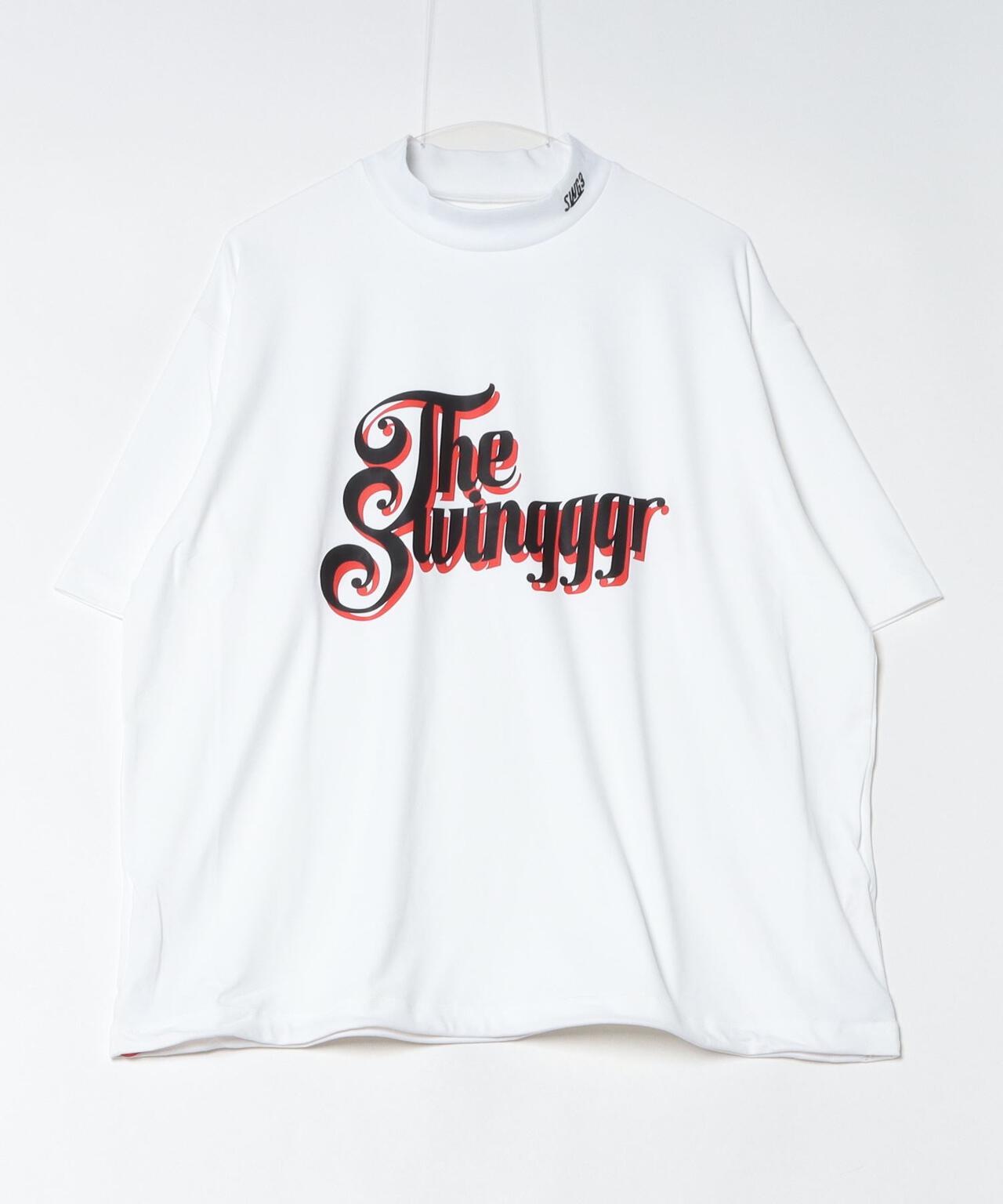 THE SWINGGGR/ザ スウィンガー/DOUBLE COL MOCK NECK TEE