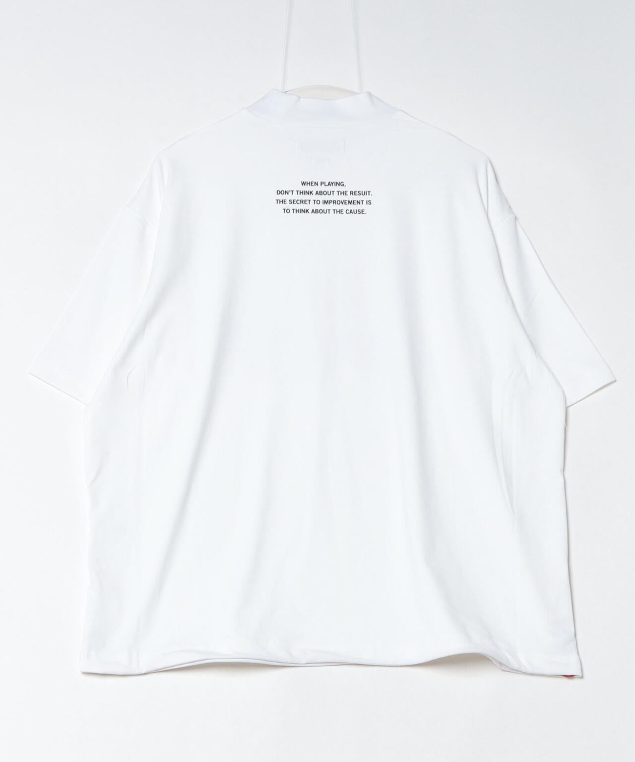 THE SWINGGGR/ザ スウィンガー/DOUBLE COL MOCK NECK TEE