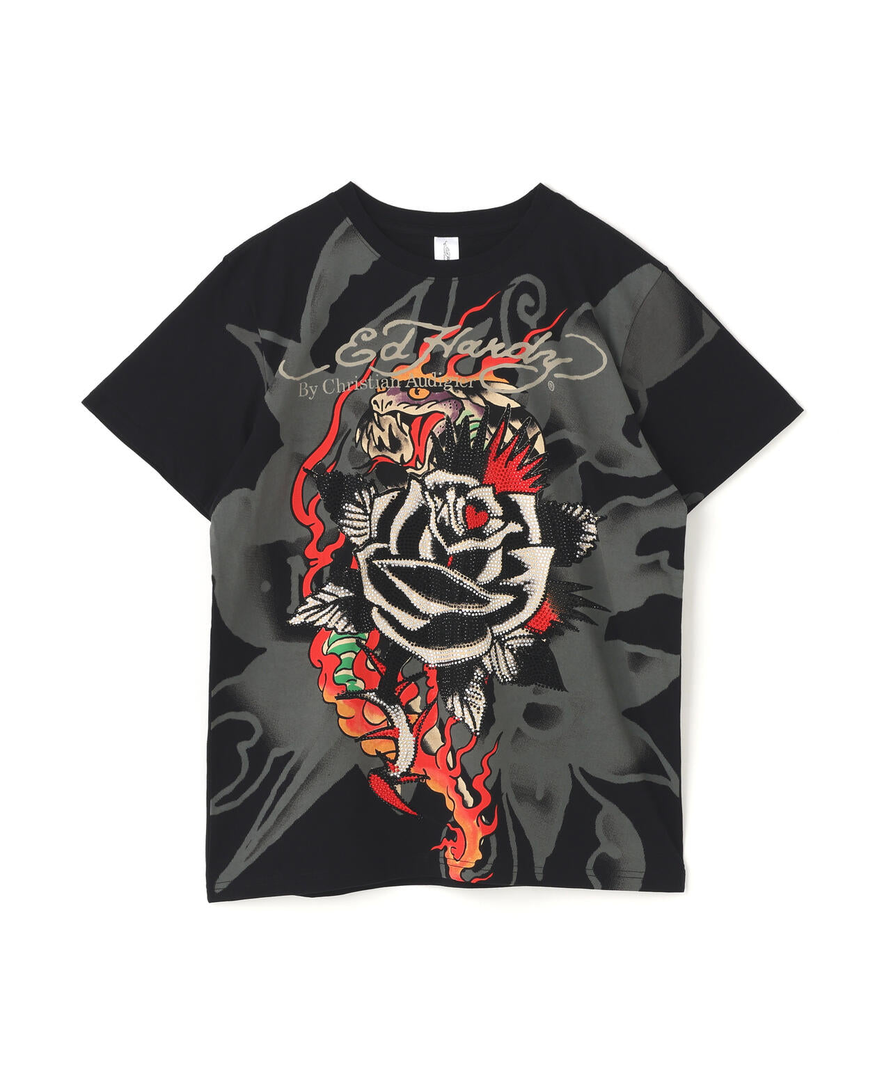 Ed Hardy/エド ハーディー/ECST SS TEE_ROSE