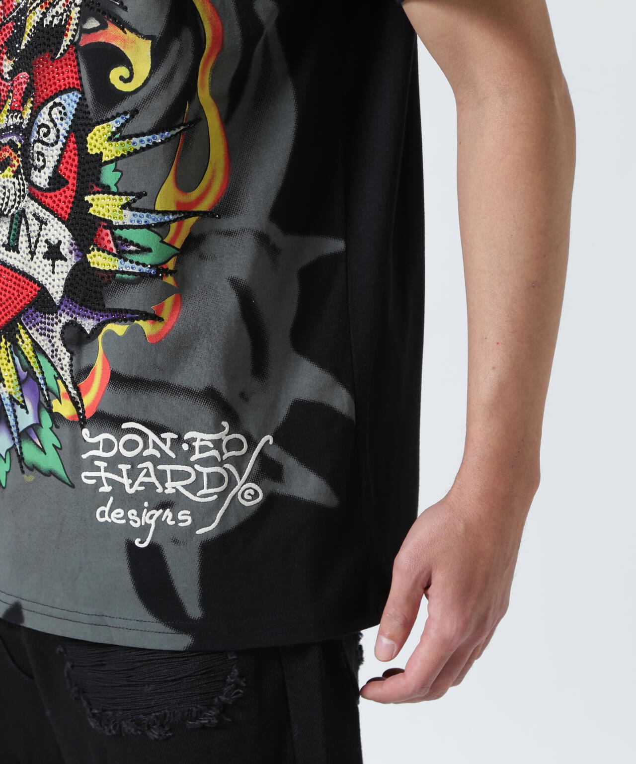 Ed Hardy/エド ハーディー/ECST SS TEE_TIGER