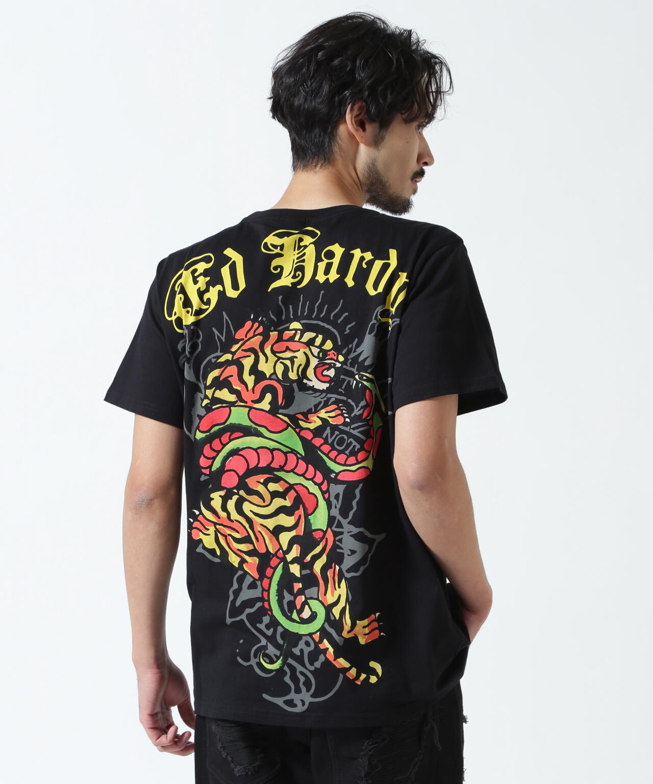 Ed Hardy/エド ハーディー/ECST SS TEE_TIGER