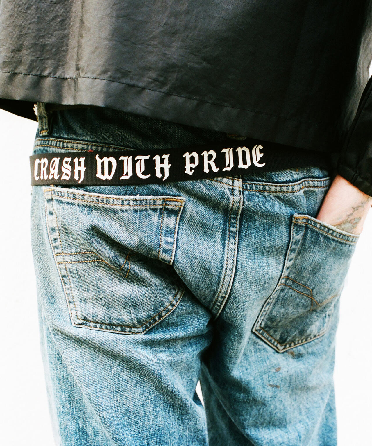 SAINT MICHAELxNEIGHBORHOOD/セントマイケル×ネイバーフッド/STHD . GI BELT BLACK