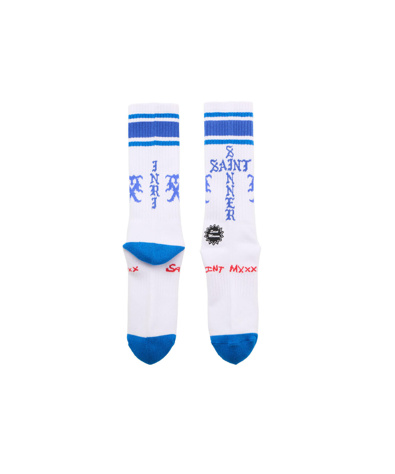 SAINT MICHAEL/セントマイケル/SOCKS/SINNER/WHITE+BLUE